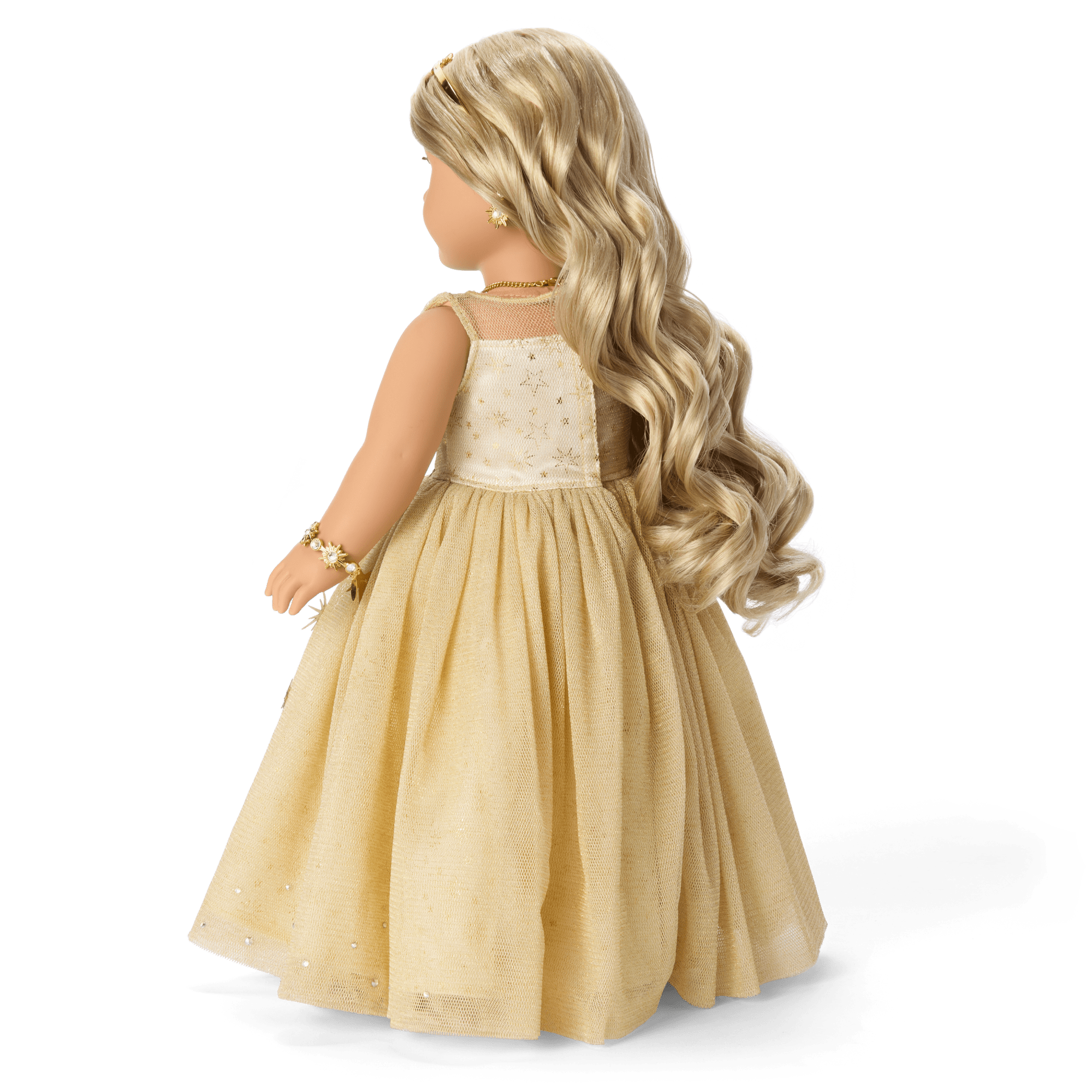 American Girl 2025 Glimmering Gold Holiday Collector Doll American Girl 2025 Glimmering Gold Holiday Collector Doll