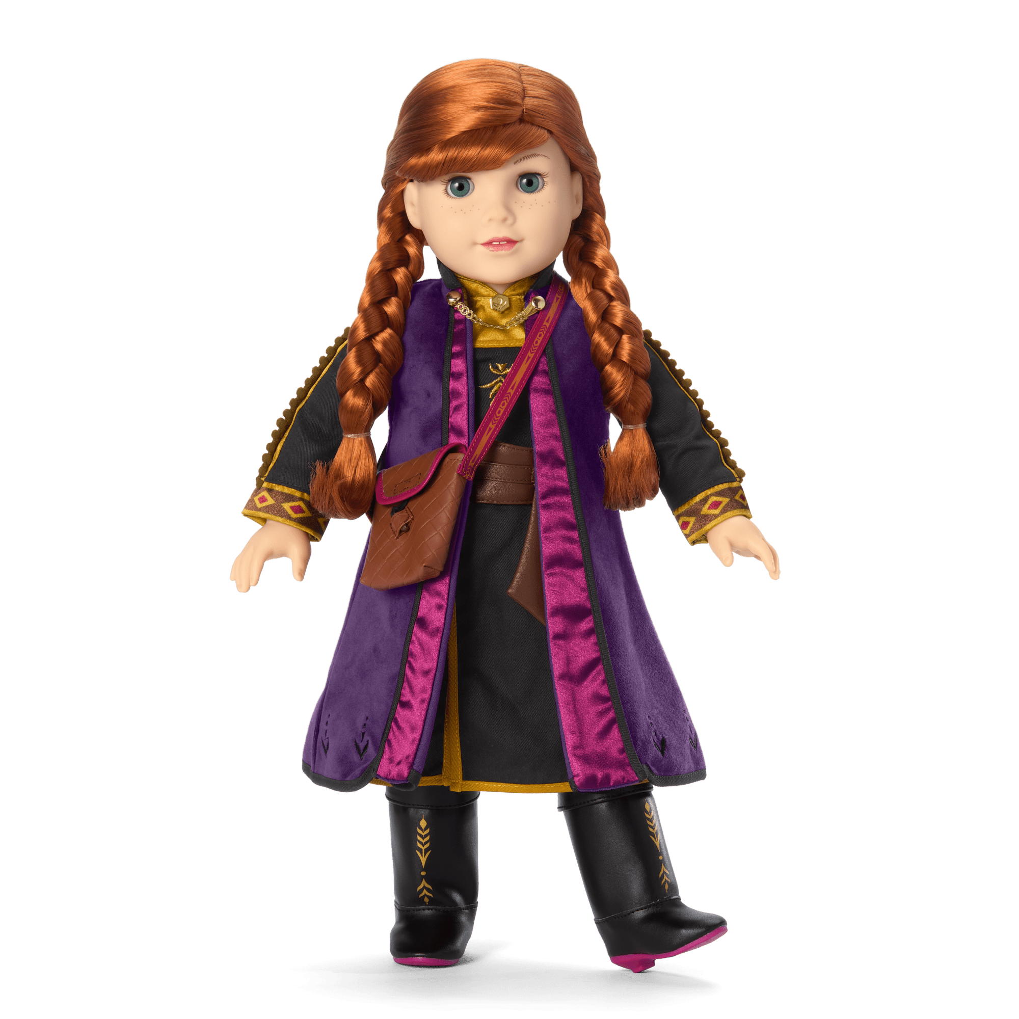 Disney Frozen Anna Adventure Outfit & Travel Bag for Dolls by