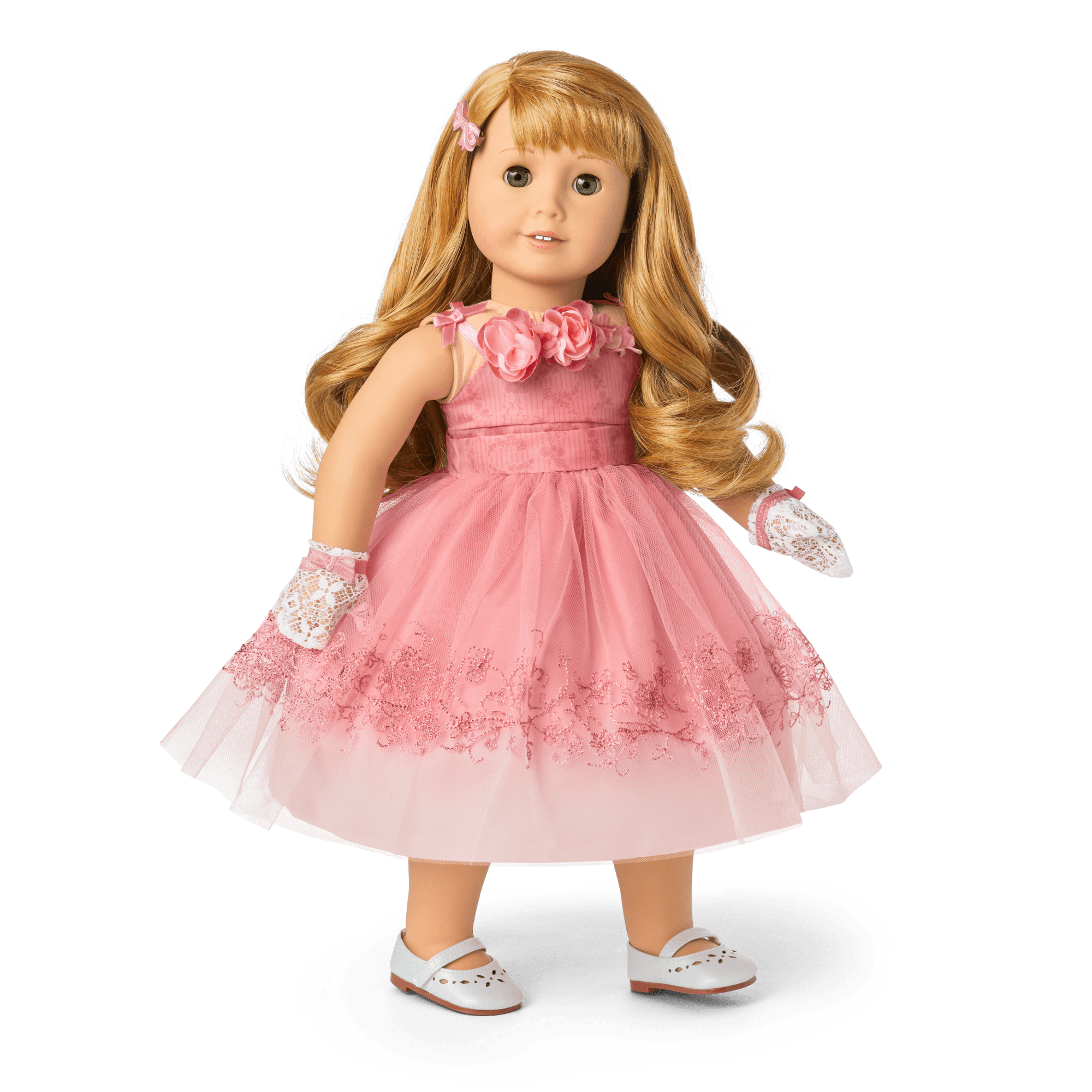American Girl Maryellen's Pretty Pink Dress for 18" Dolls (Doll Not Included) American Girl Maryellen's Pretty Pink Dress for 18" Dolls (Doll Not Included)