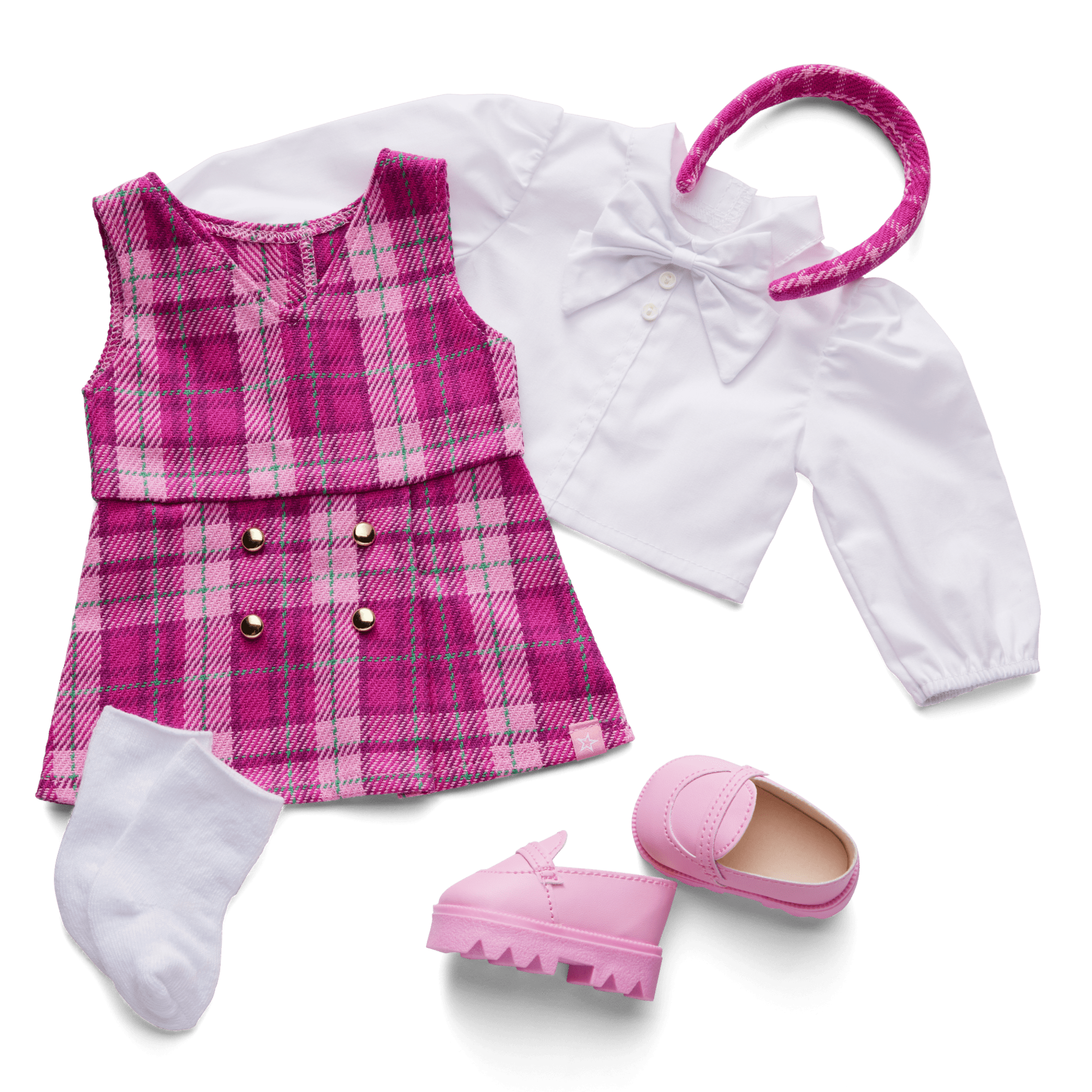 american girl pink dress Amazon.com: Girls Doll Clothes and Accessories , Princess Costume , Wedding Dress , Party Gown Dress for 18 inch Dolls (Pink) : Toys & Games
