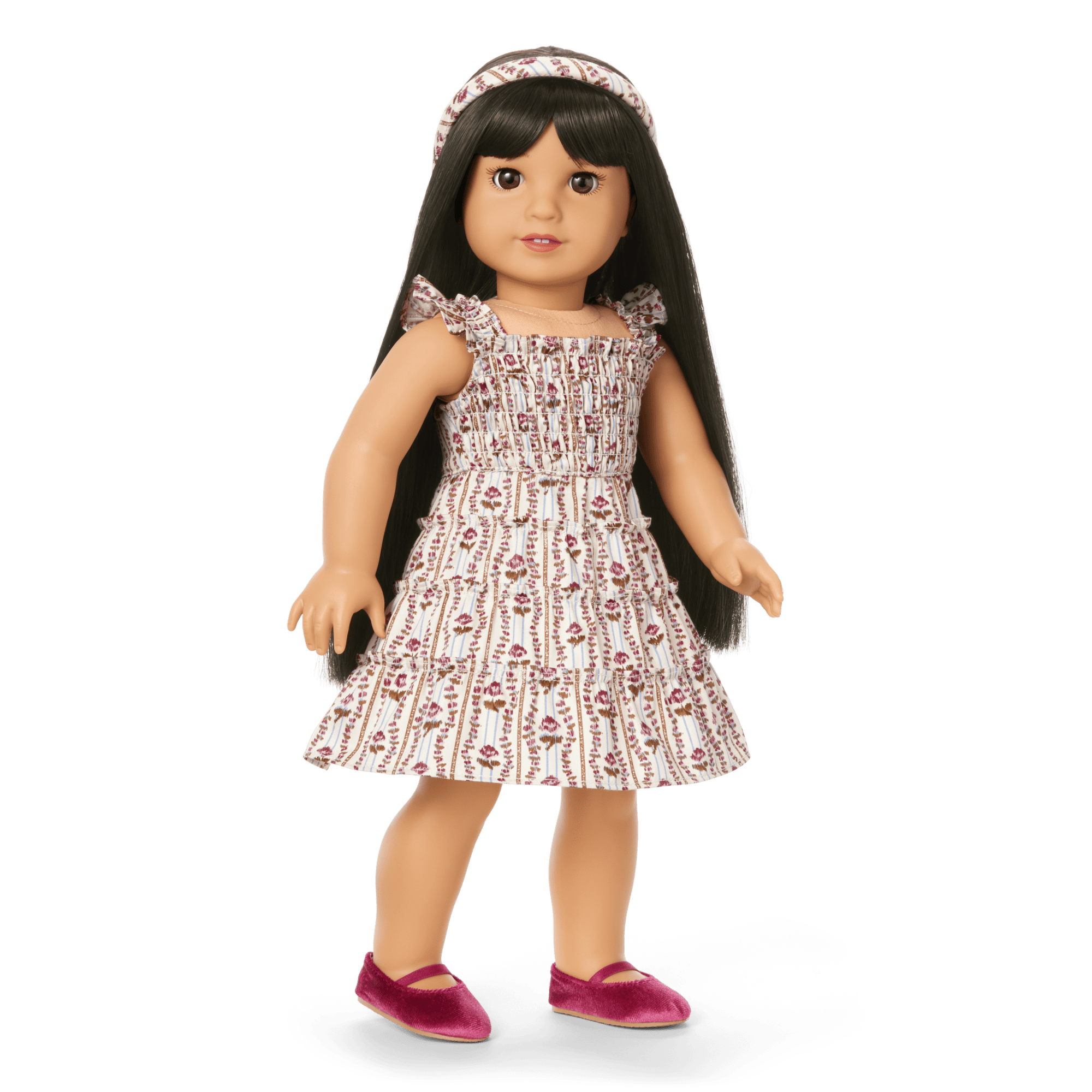 American Girl® x Hill House Home Ellie Doll Dress (Felicity) display picture 2