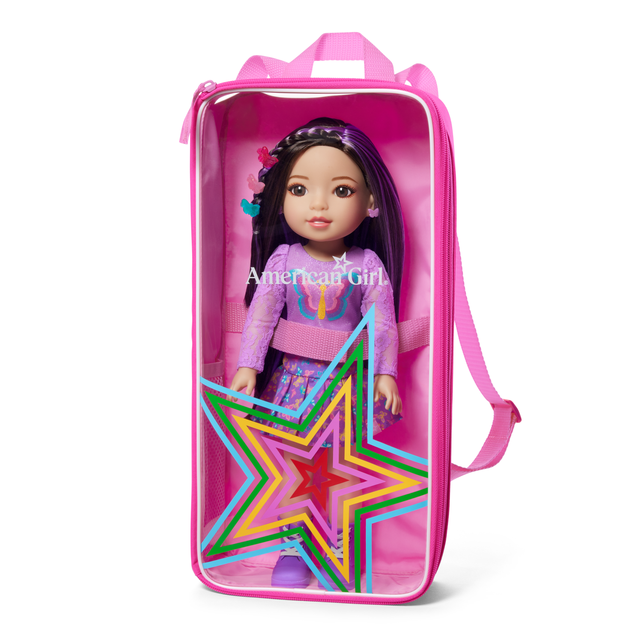 American Girl® Doll Carrier Backpack for 14.5-inch Dolls display picture 1