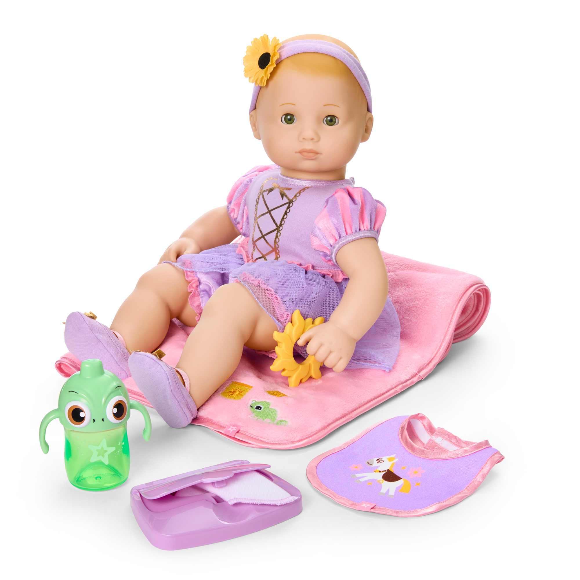 Disney Princess Rapunzel Cuddle Care Set with Bitty Baby® Doll