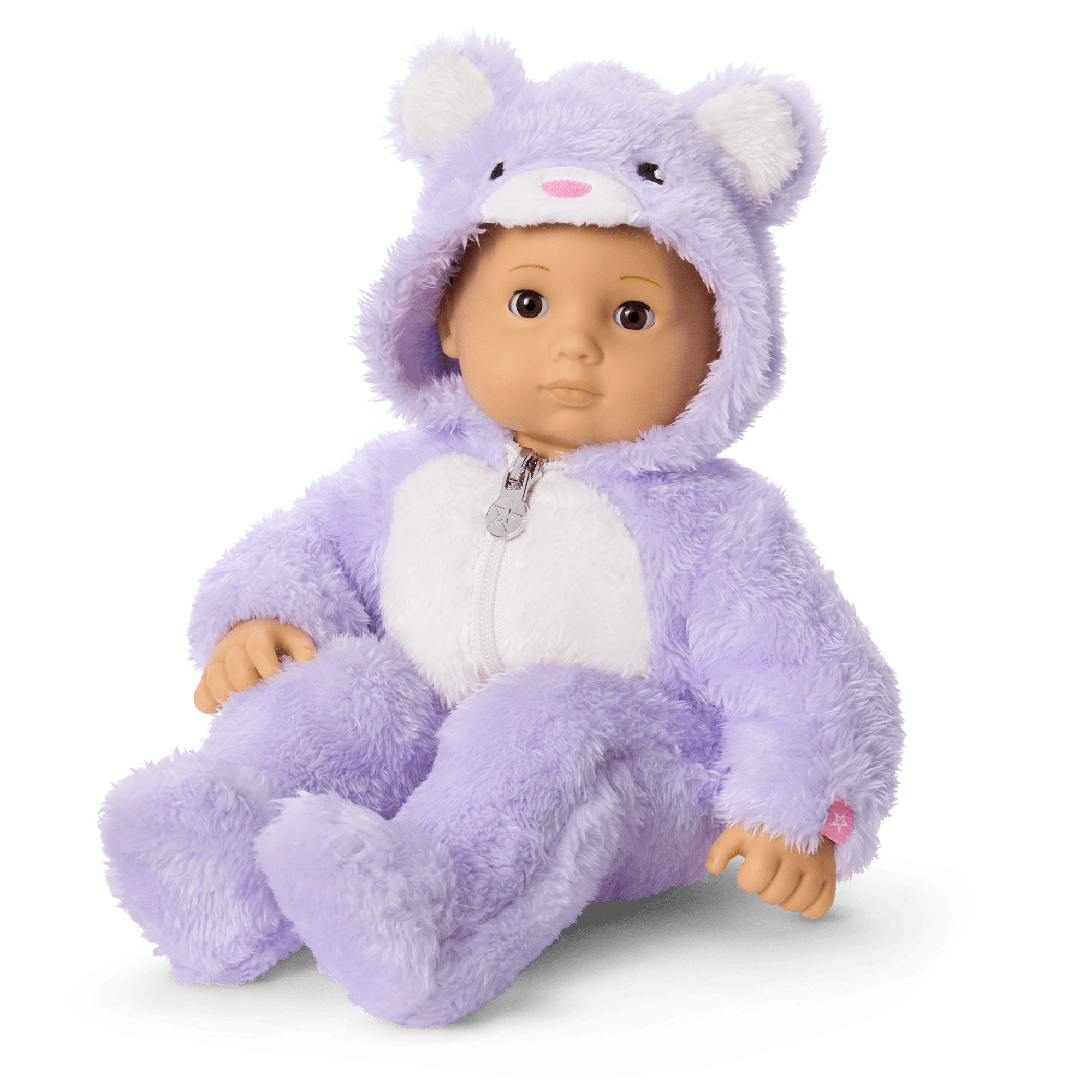Lavender Bear Outfit for Bitty Baby® Dolls American Girl®