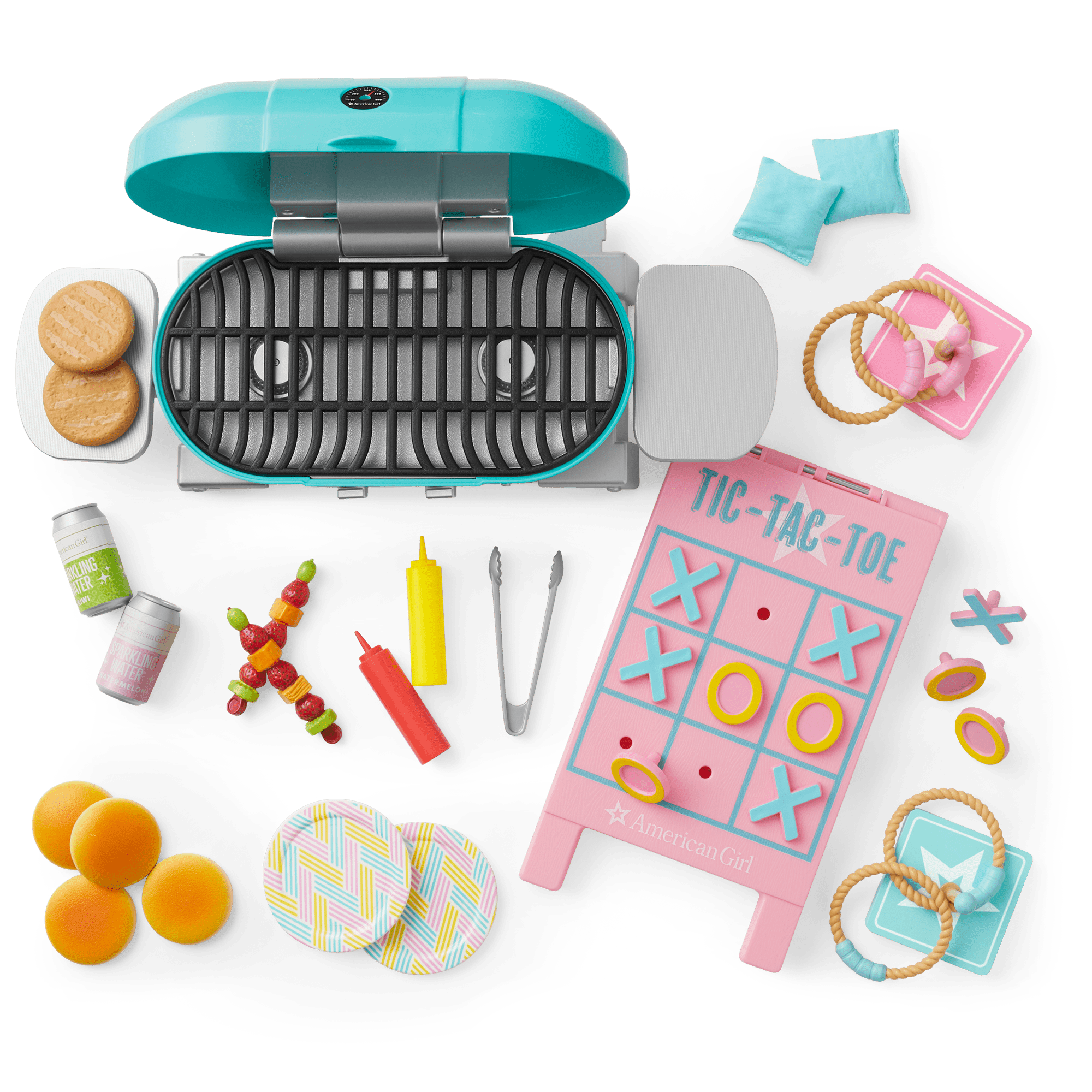 Grill Games Set for 18 inch Dolls American Girl