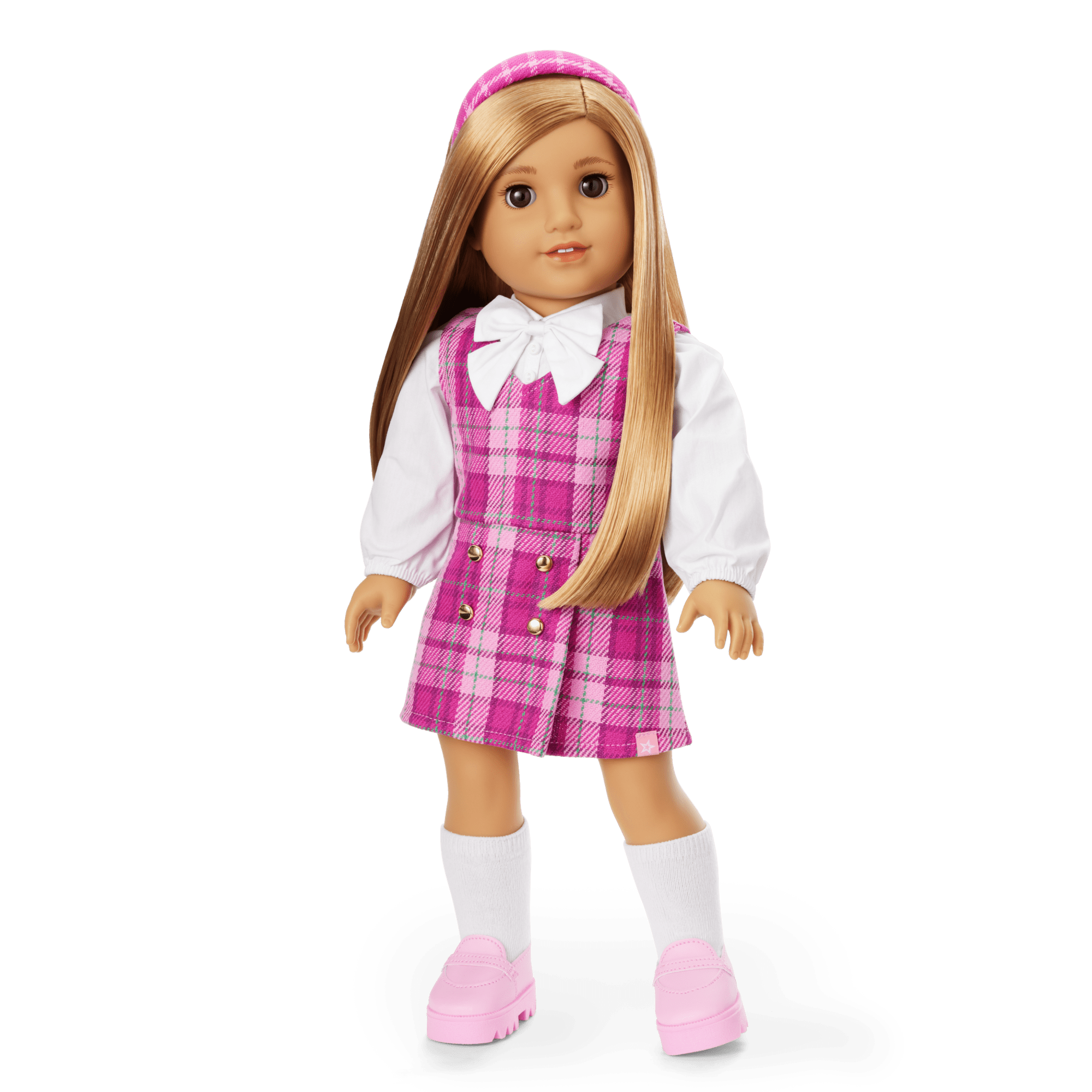 Pink Preppy Outfit for 18-inch Dolls American Girl®