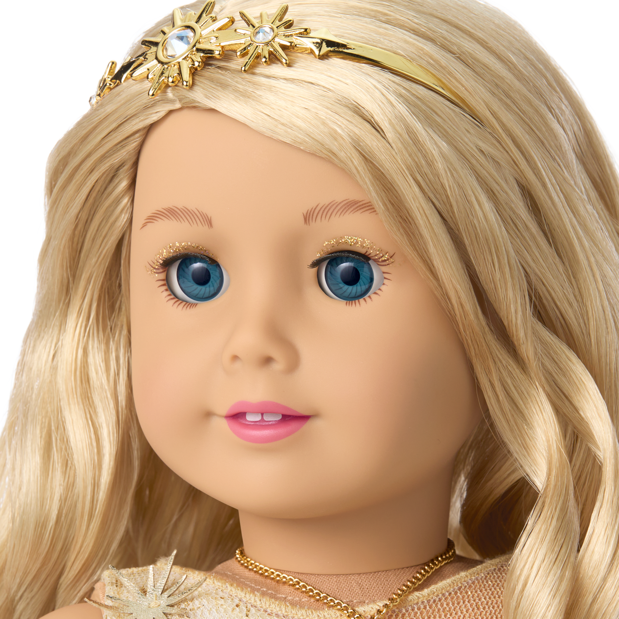 American Girl 2025 Glimmering Gold Holiday Collector Doll American Girl 2025 Glimmering Gold Holiday Collector Doll
