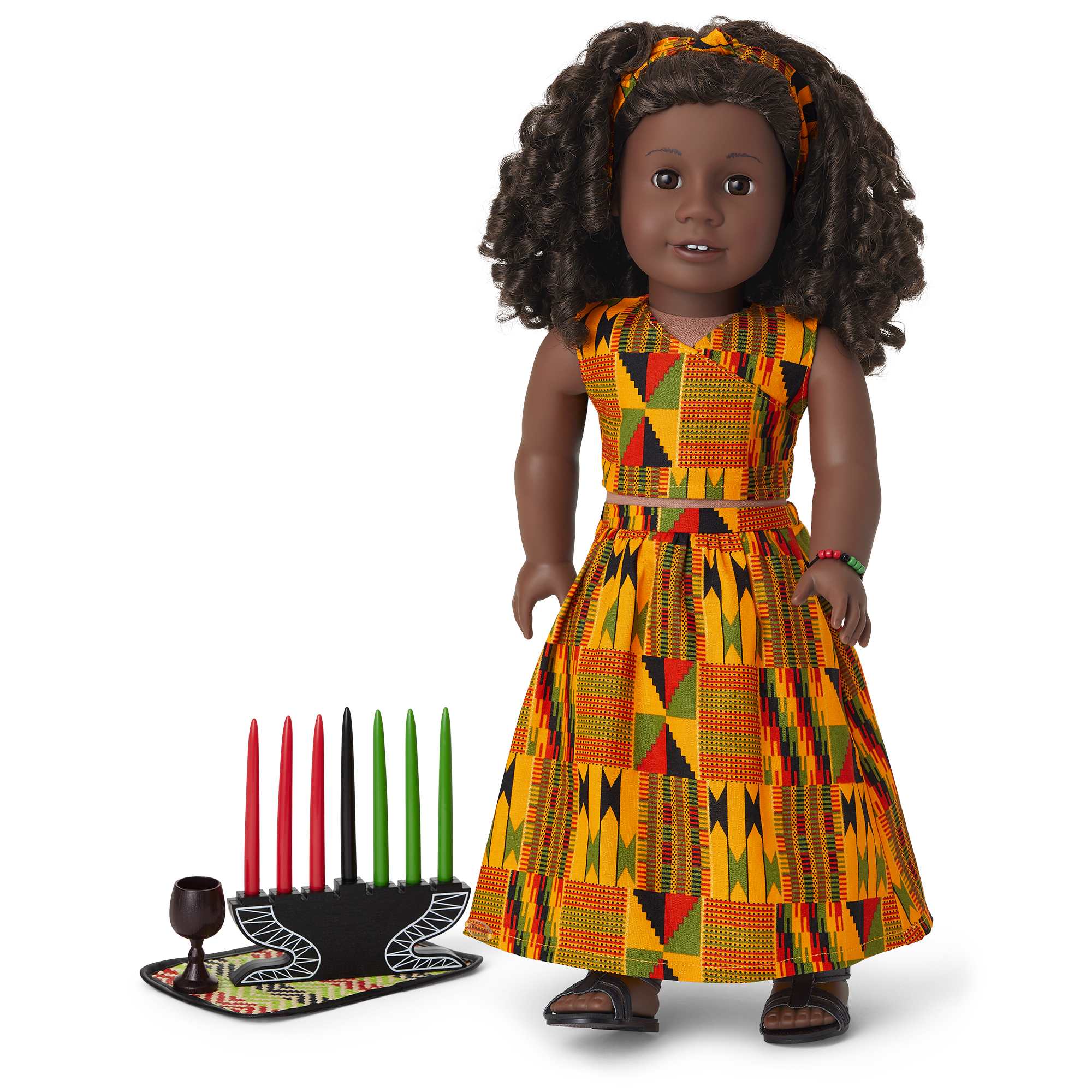 Kwanzaa Celebration Outfit for 18-inch Dolls Kwanzaa Celebration Outfit for 18-inch Dolls