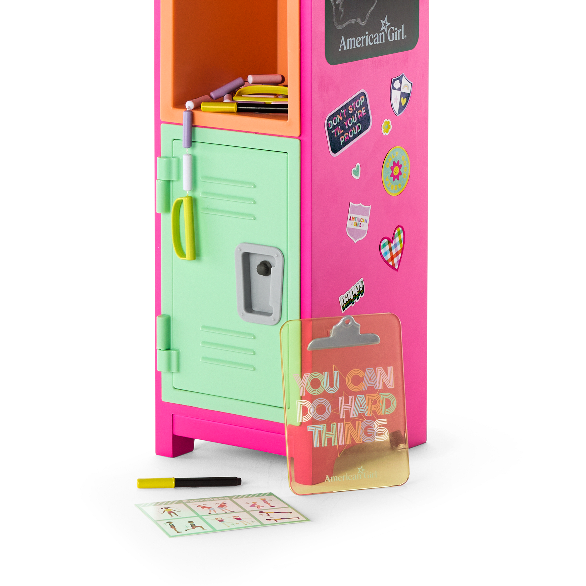 Colorful Cubbies Locker Play Set | American Girl®