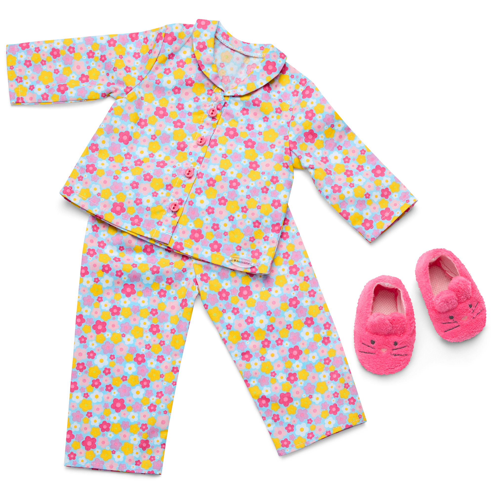 American girl pajamas for girl and doll sales
