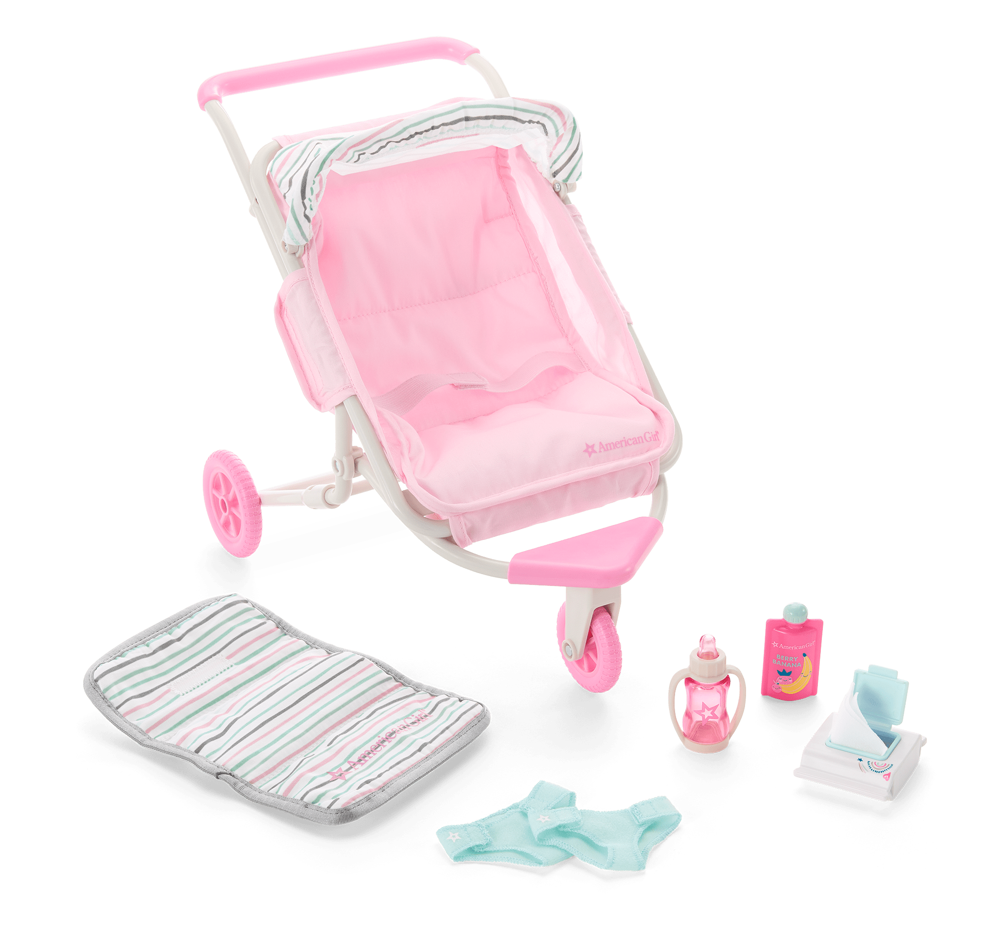 bitty baby doll stroller Little Bitty Baby™ Double Stroller Set