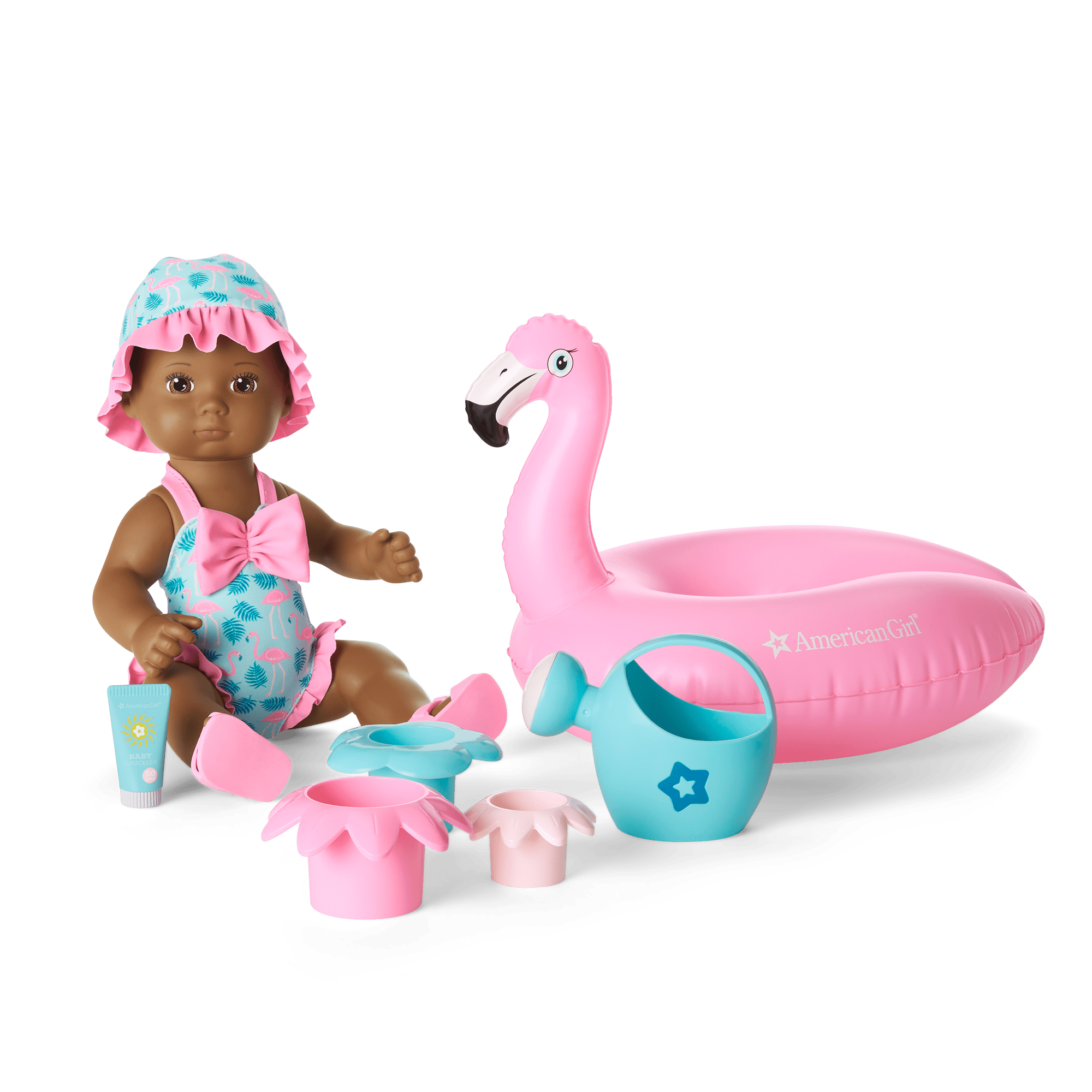 Flamingo Fun Play Set A | Bitty Baby® | American Girl®