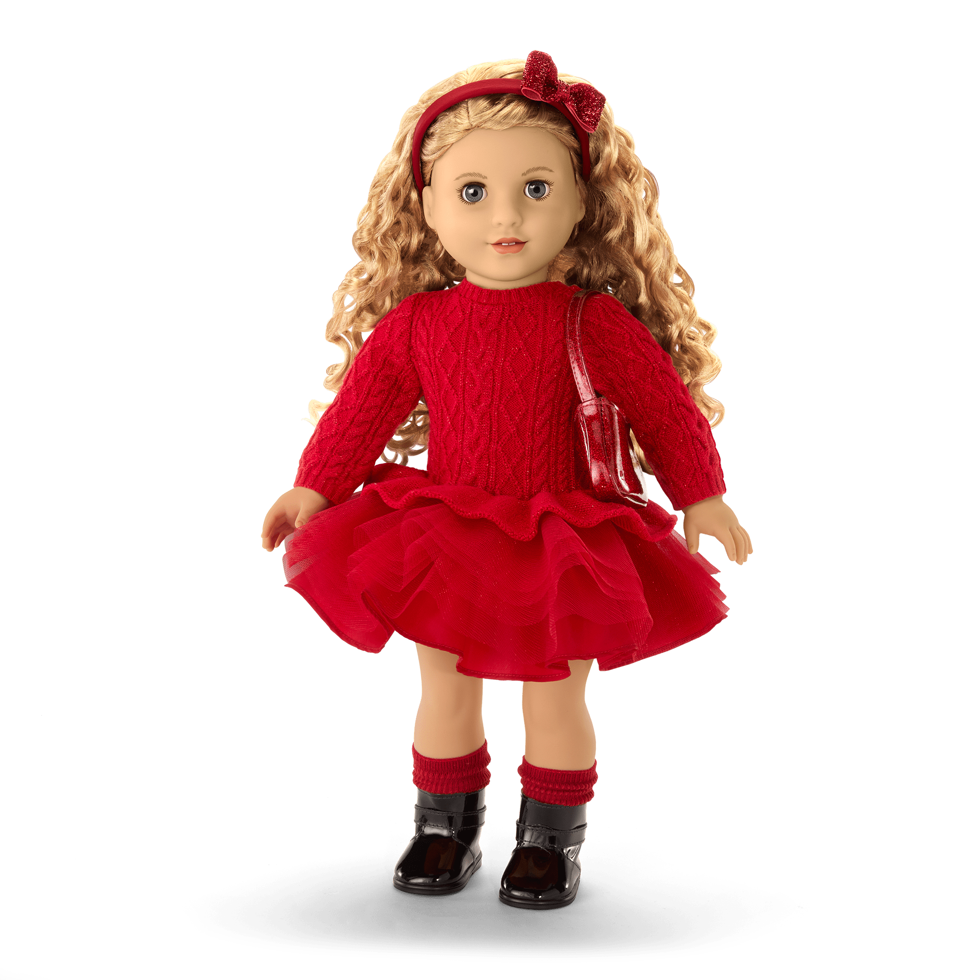 Something Navy Sweater Dress for 18-inch Dolls