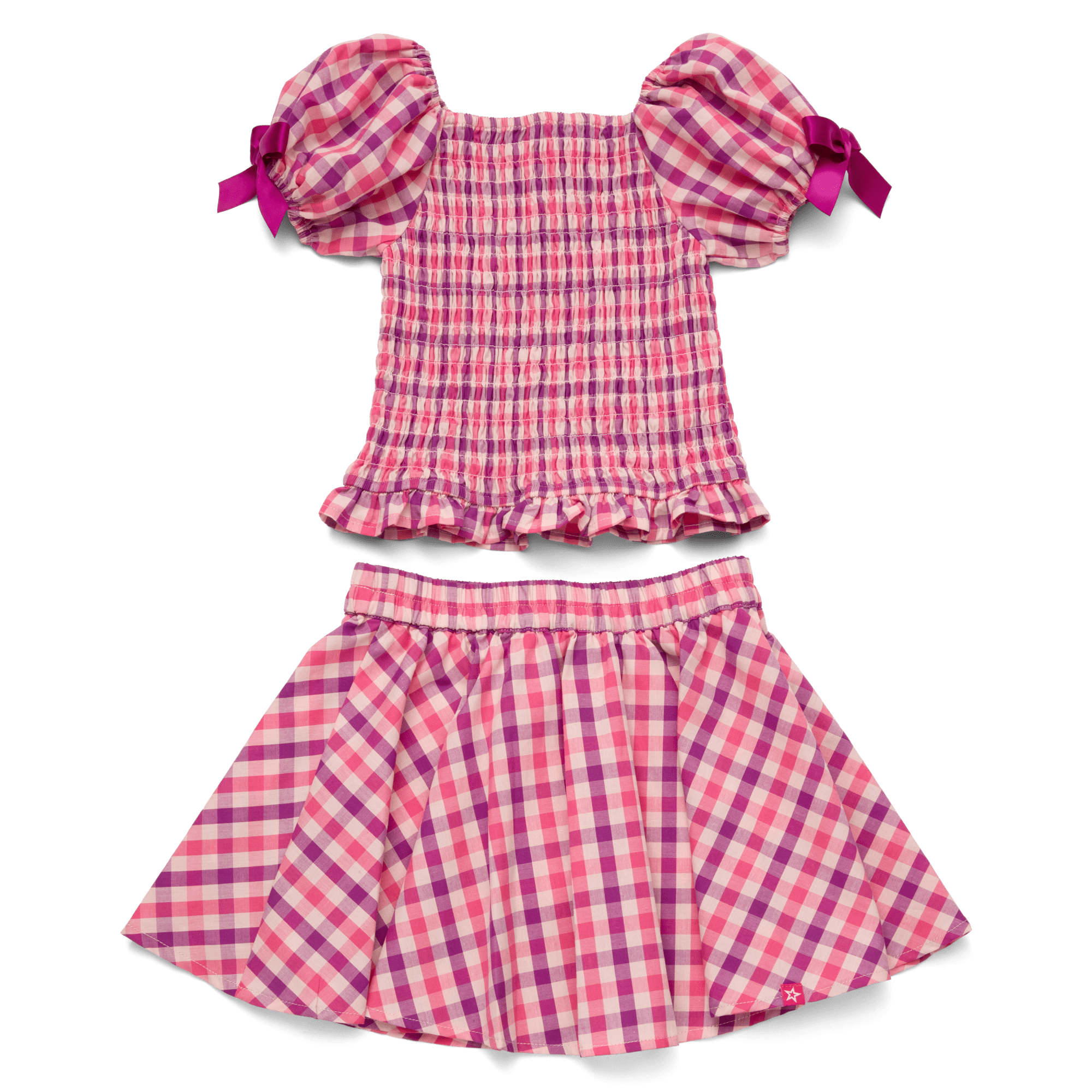 Raquel's Gingham Ruffle Outfit for Girls (Girl of the Year 2026) Raquel's Gingham Ruffle Outfit for Girls (Girl of the Year 2026)