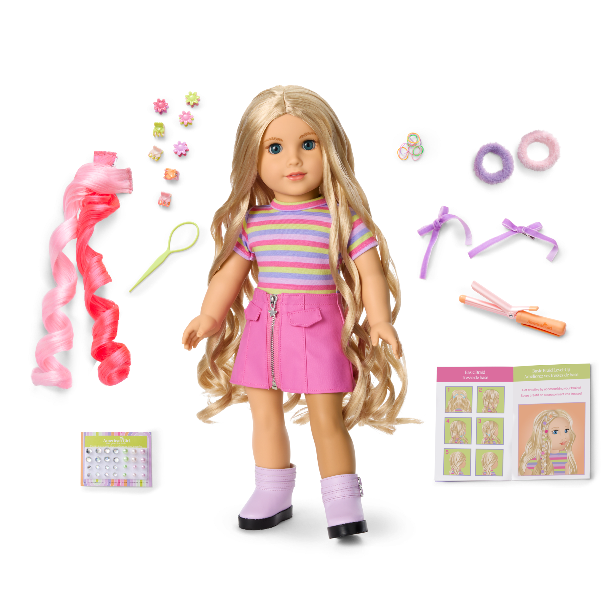 American Girl Doll Barbie Hair Repair Long Hair Looks™ By Truly Me