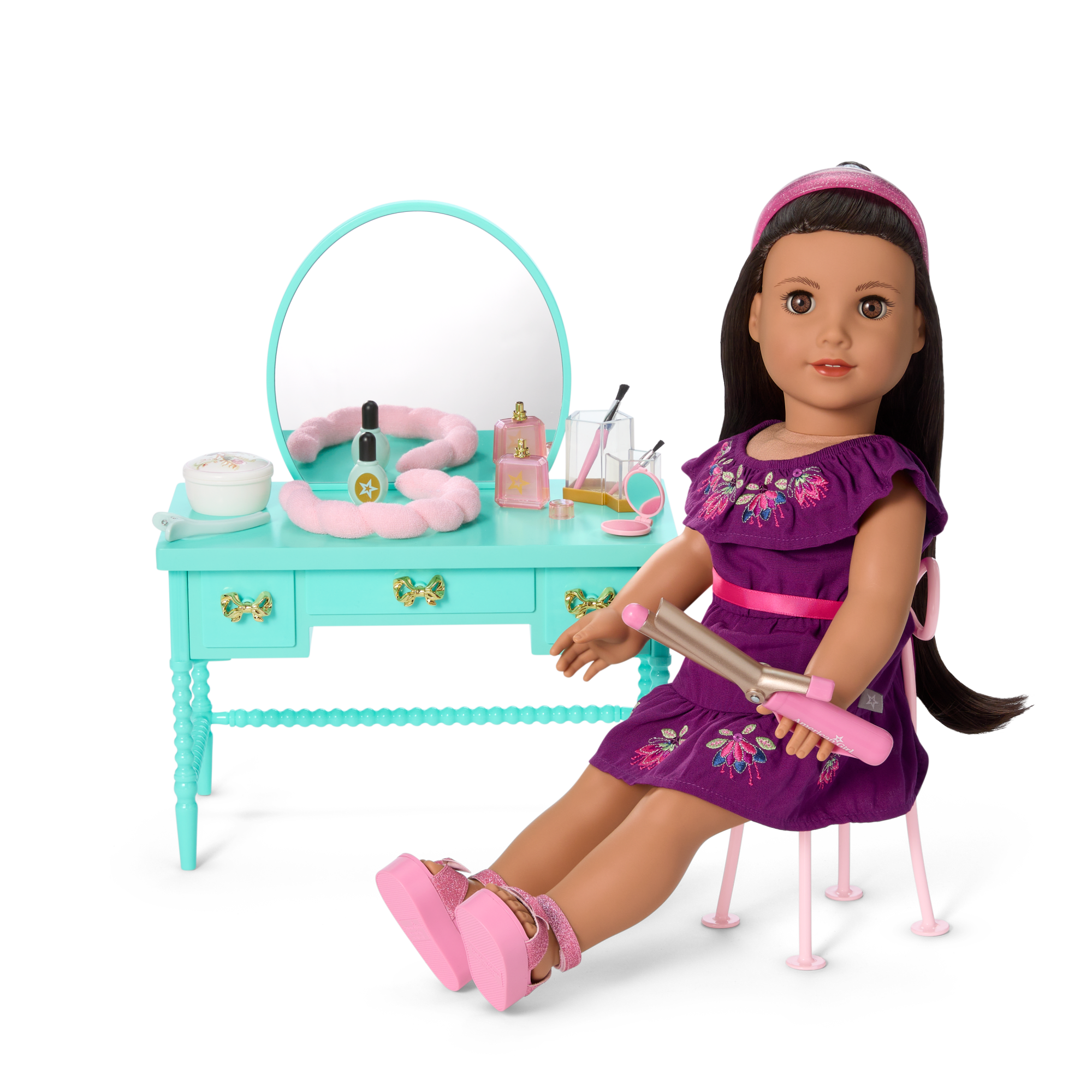 Samantha Spring Party American Girl Celebration Dress Raquel's