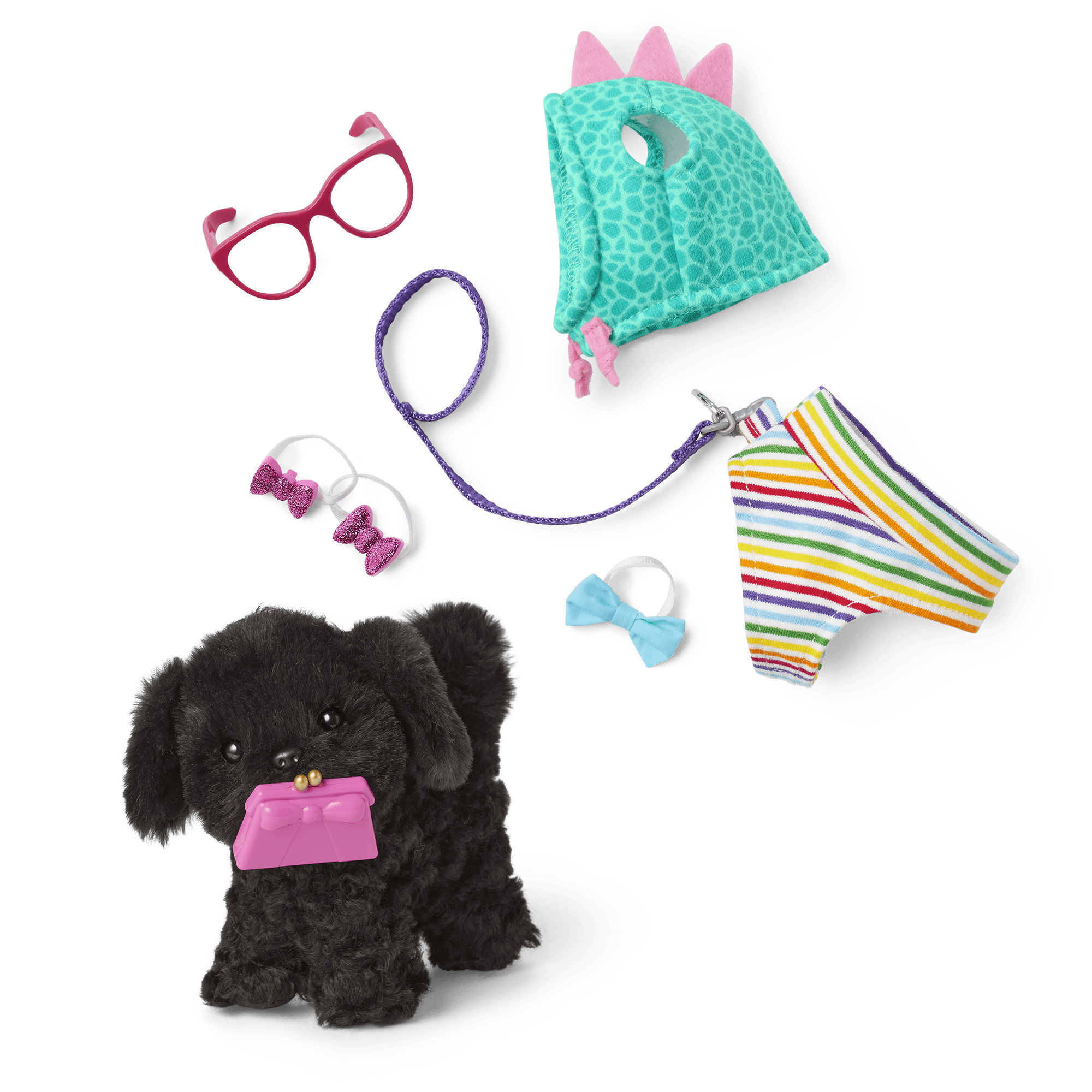 Shi Poo Sweetie Dog for 18 inch Dolls Fancy Pet Fashion Accessories