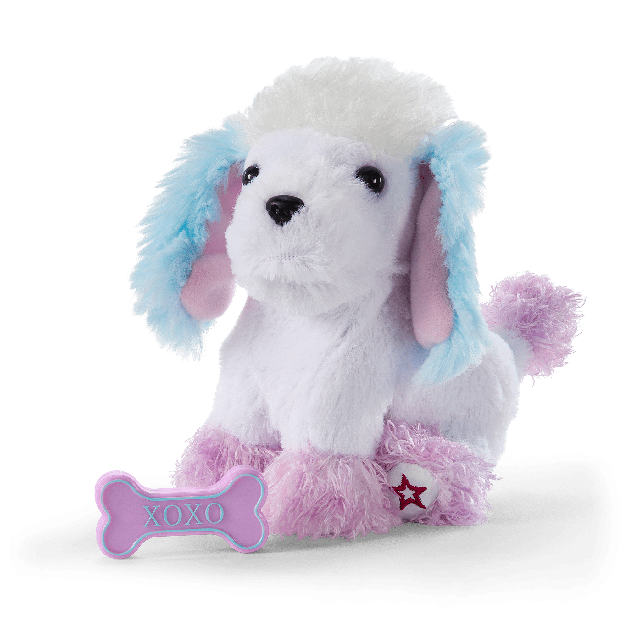 La Boutique by Dondolo Girls Bubble Dress - Pink Taffy Poodle