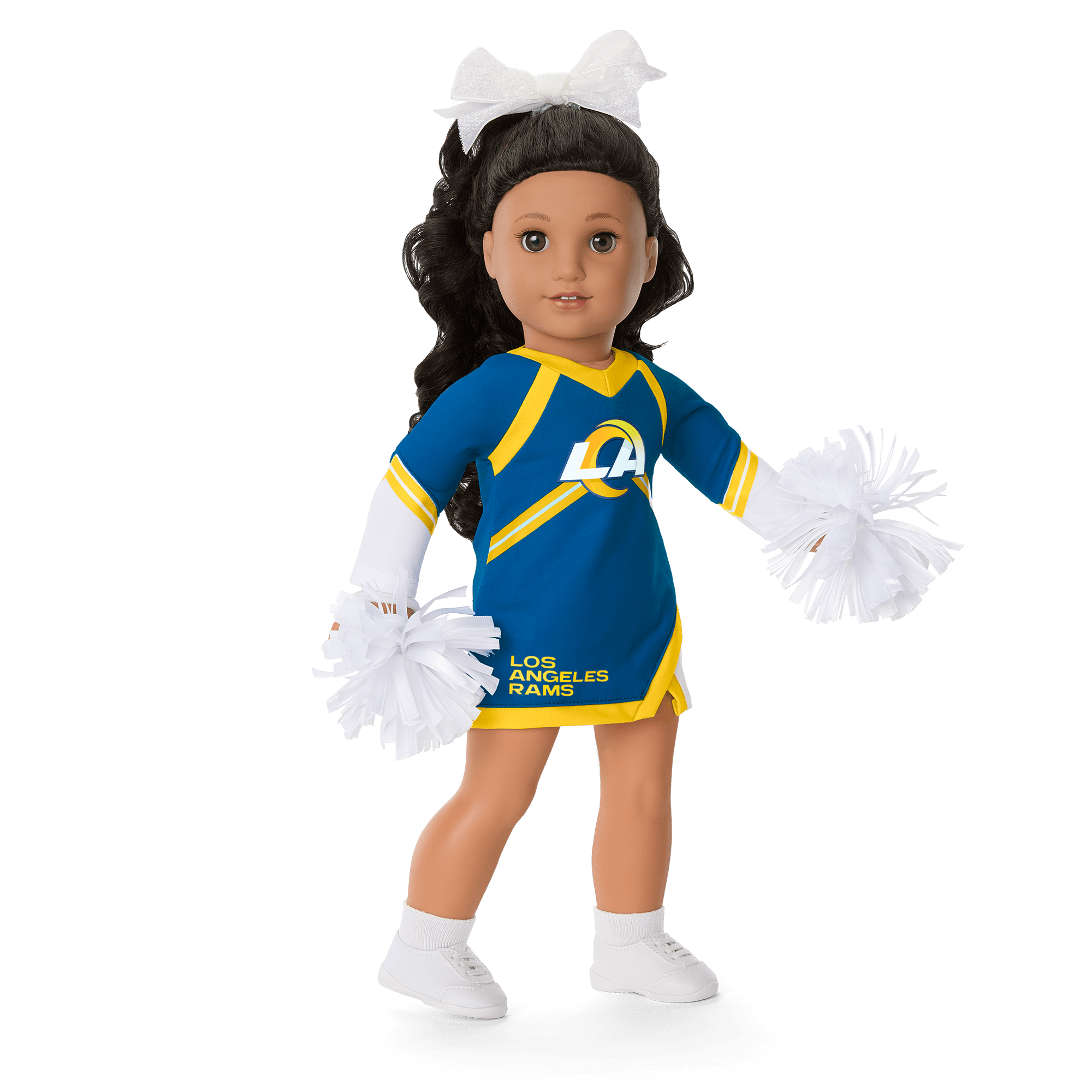 NFL Los Angeles Rams Cheer Uniform for Dolls American Girl