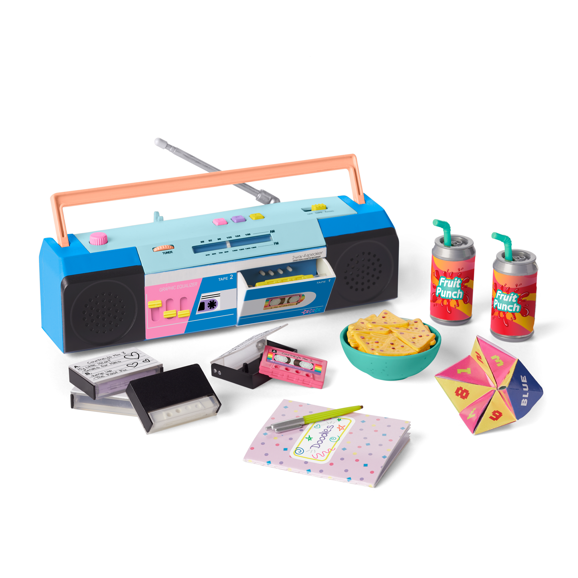 Taylor&1D&Selena&Justin&The Vampsグッズセット Isabel™ & Nicki's™ Slumber Party Kit Play Set | American Girl®