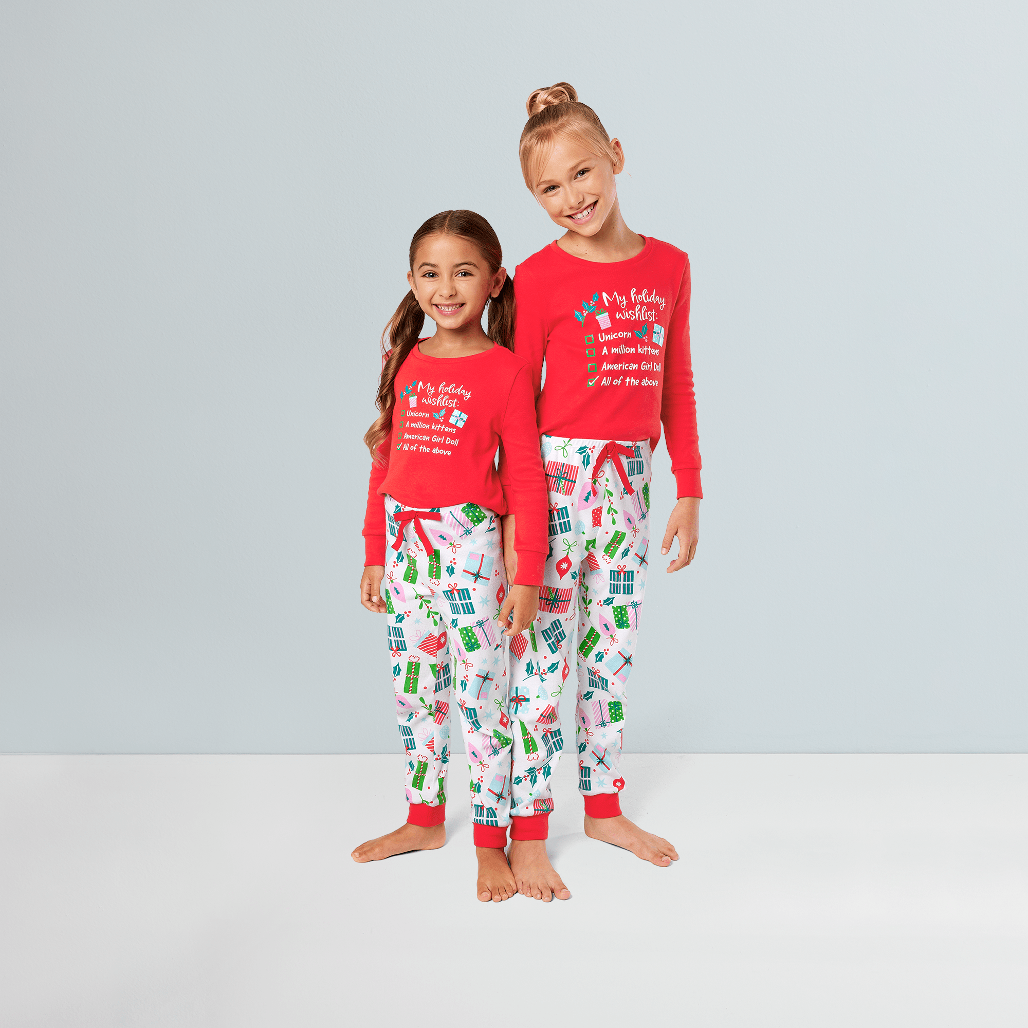 Holiday Wish List PJs for Girls Little Girls American Girl