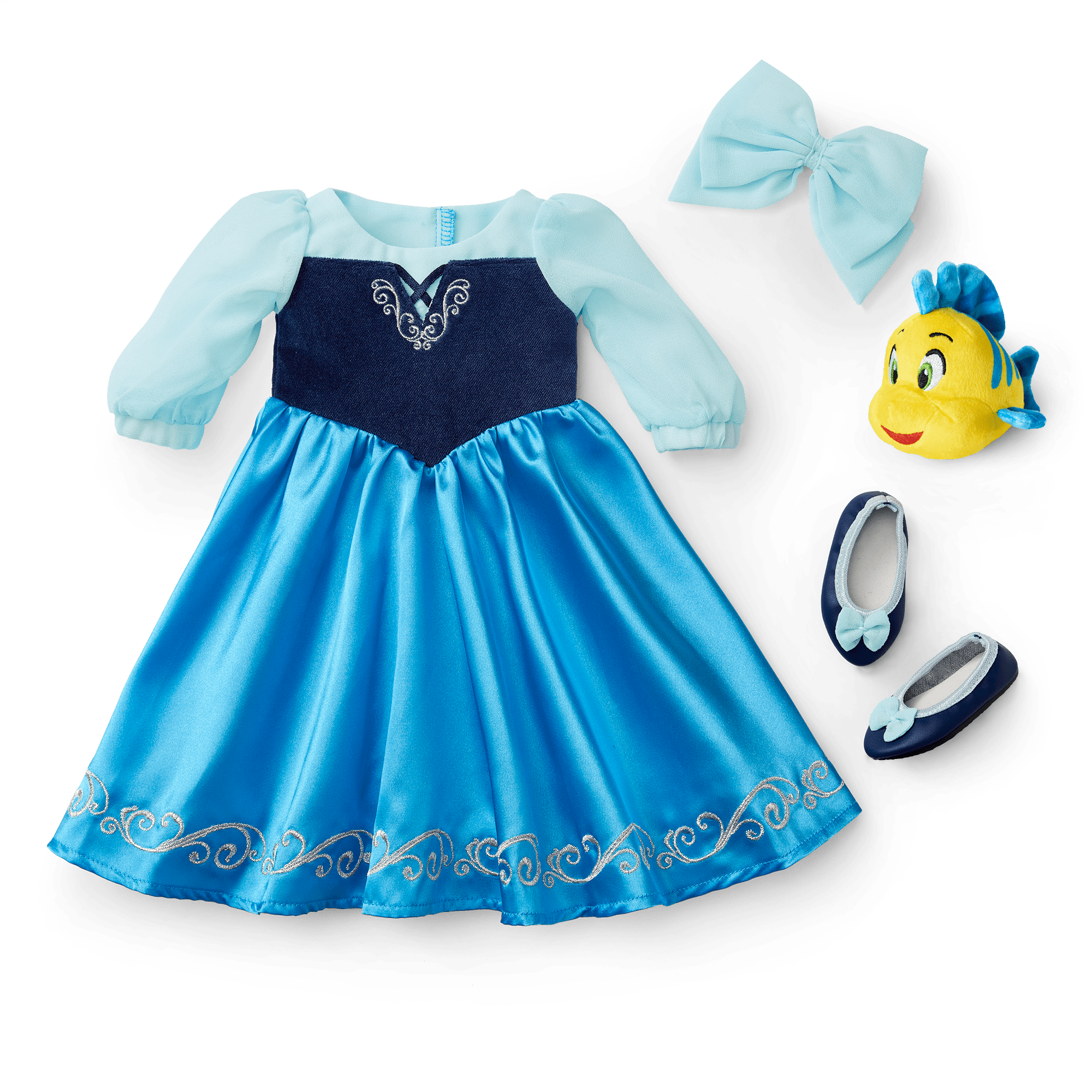Disney Princess Ariel Dress & Accessories | American Girl Disney Princess Ariel Dress & Accessories | American Girl