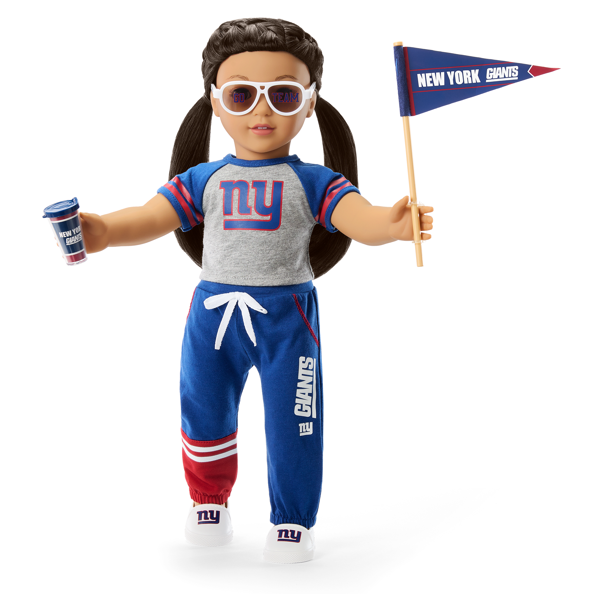 NFL New York Giants Fan Gear for Dolls American Girl