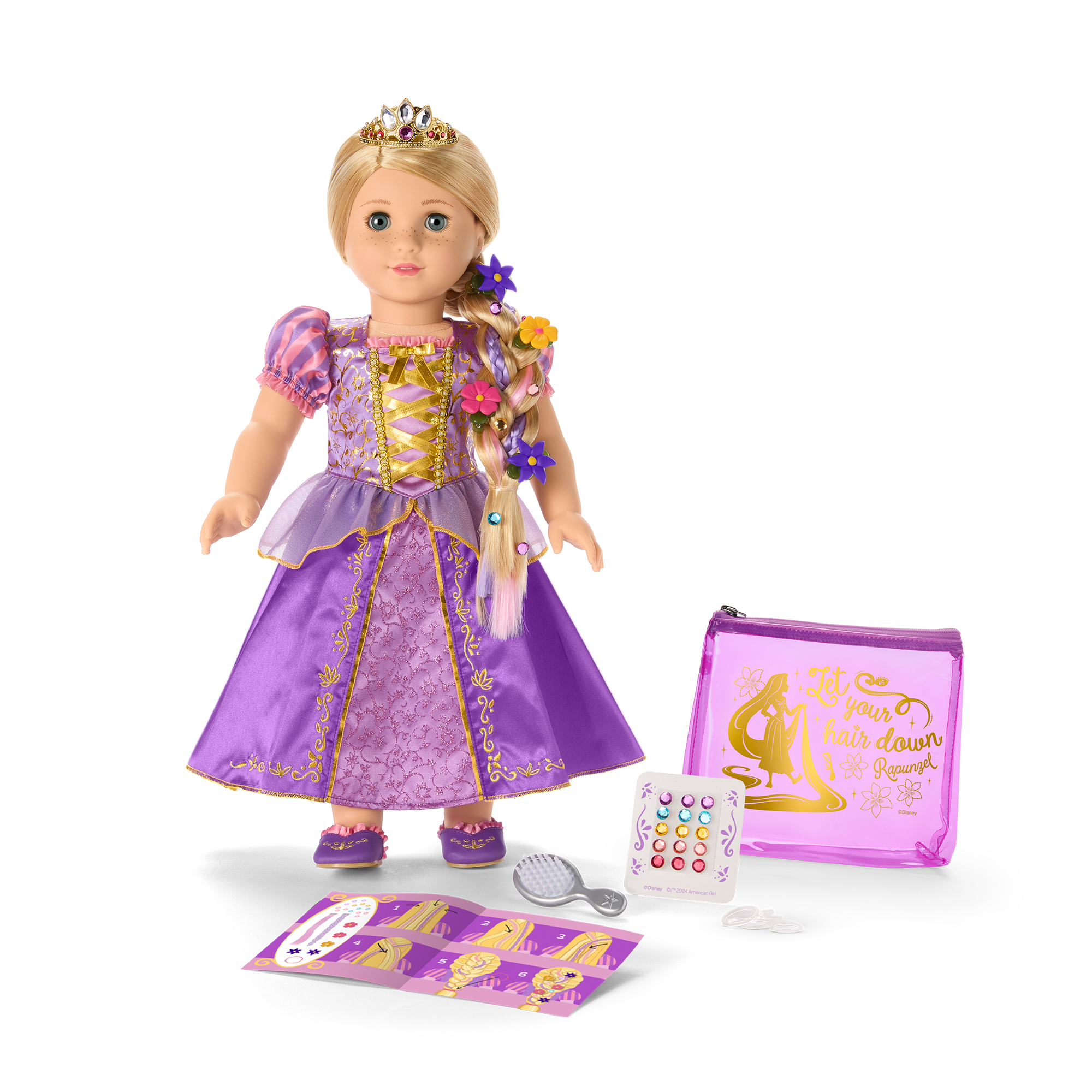 American Girl® Disney Princess Rapunzel Hair Accessories