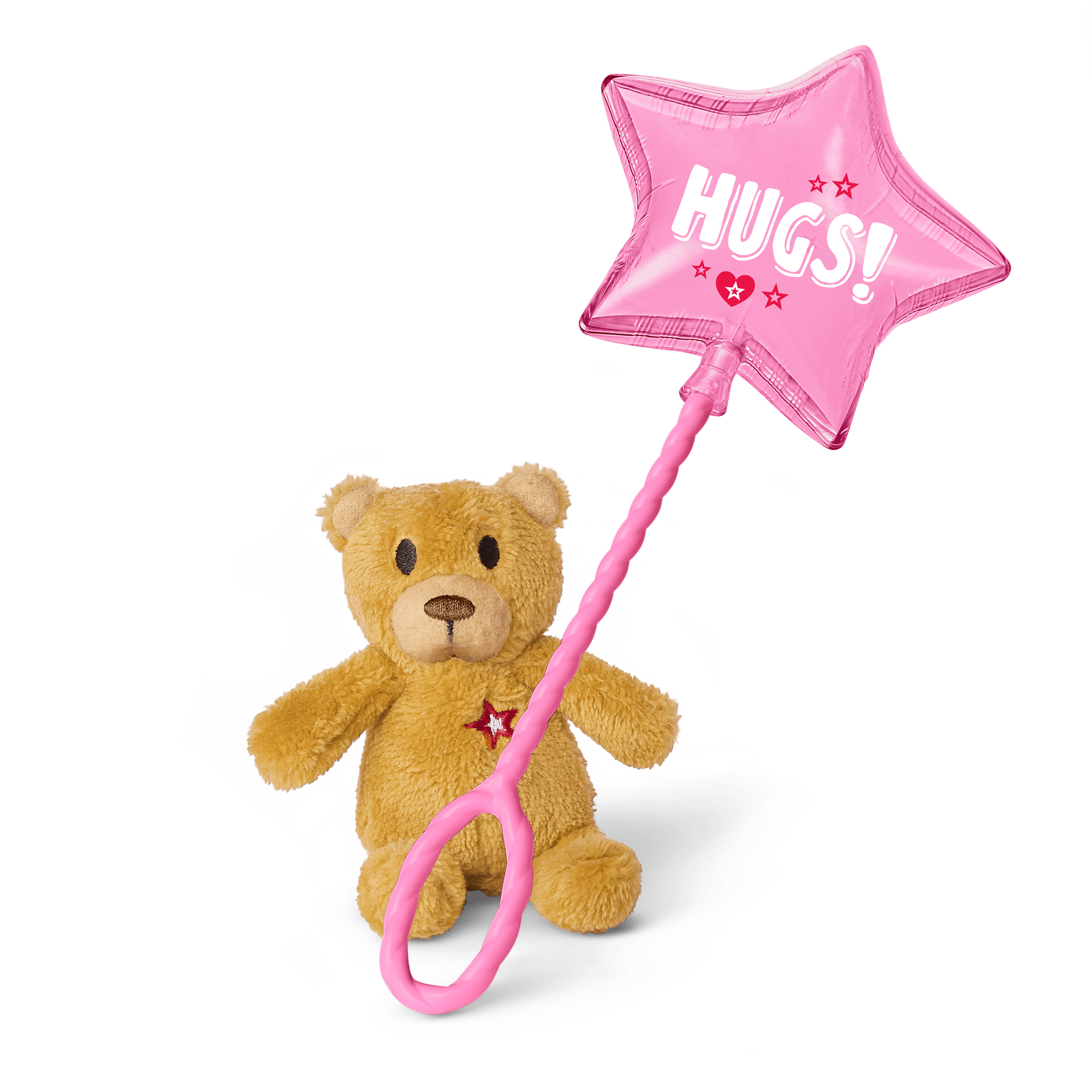 Hugs and Well Wishes Balloon & Bear for WellieWishers™ & Bitty Baby® Dolls