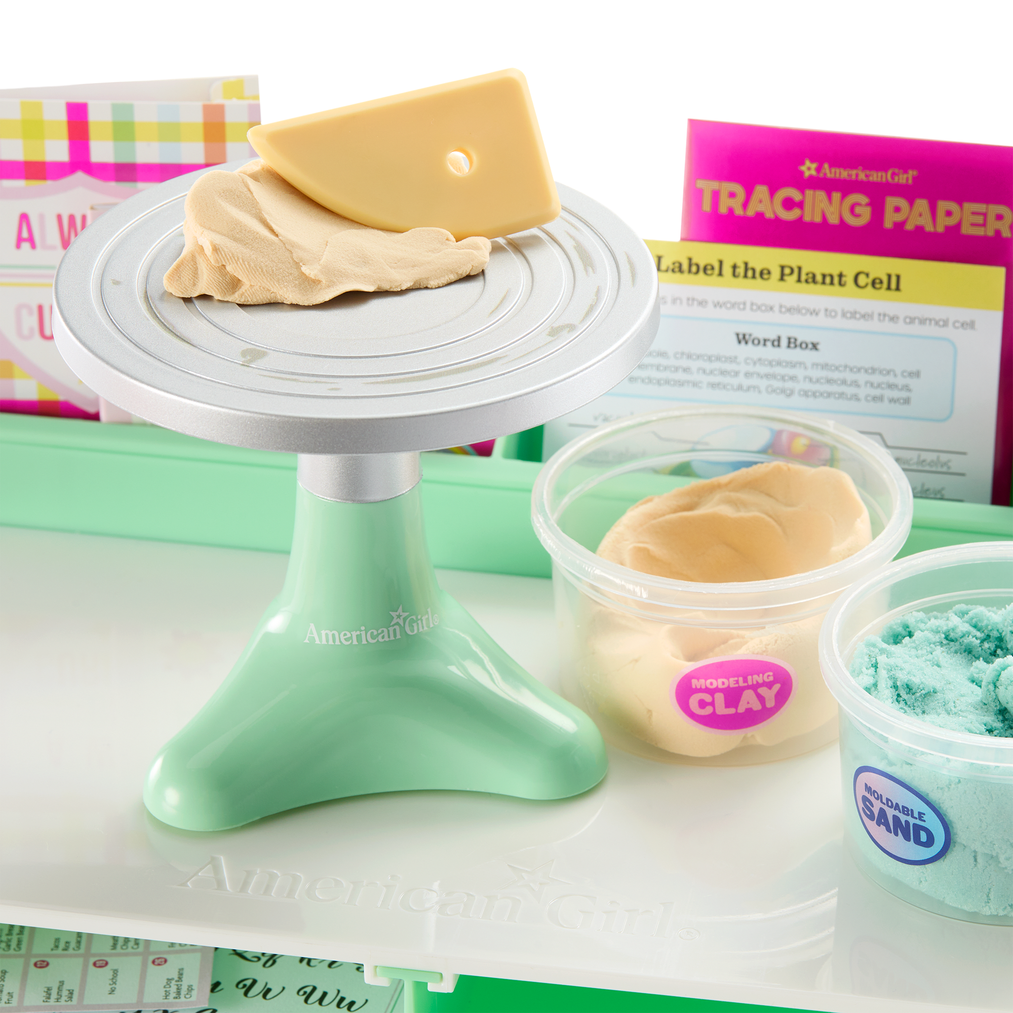 American Girl – Set Vulcano Lab – Kit Scientifico Con Eruzione – Giocattolo Educativo Per Bambole