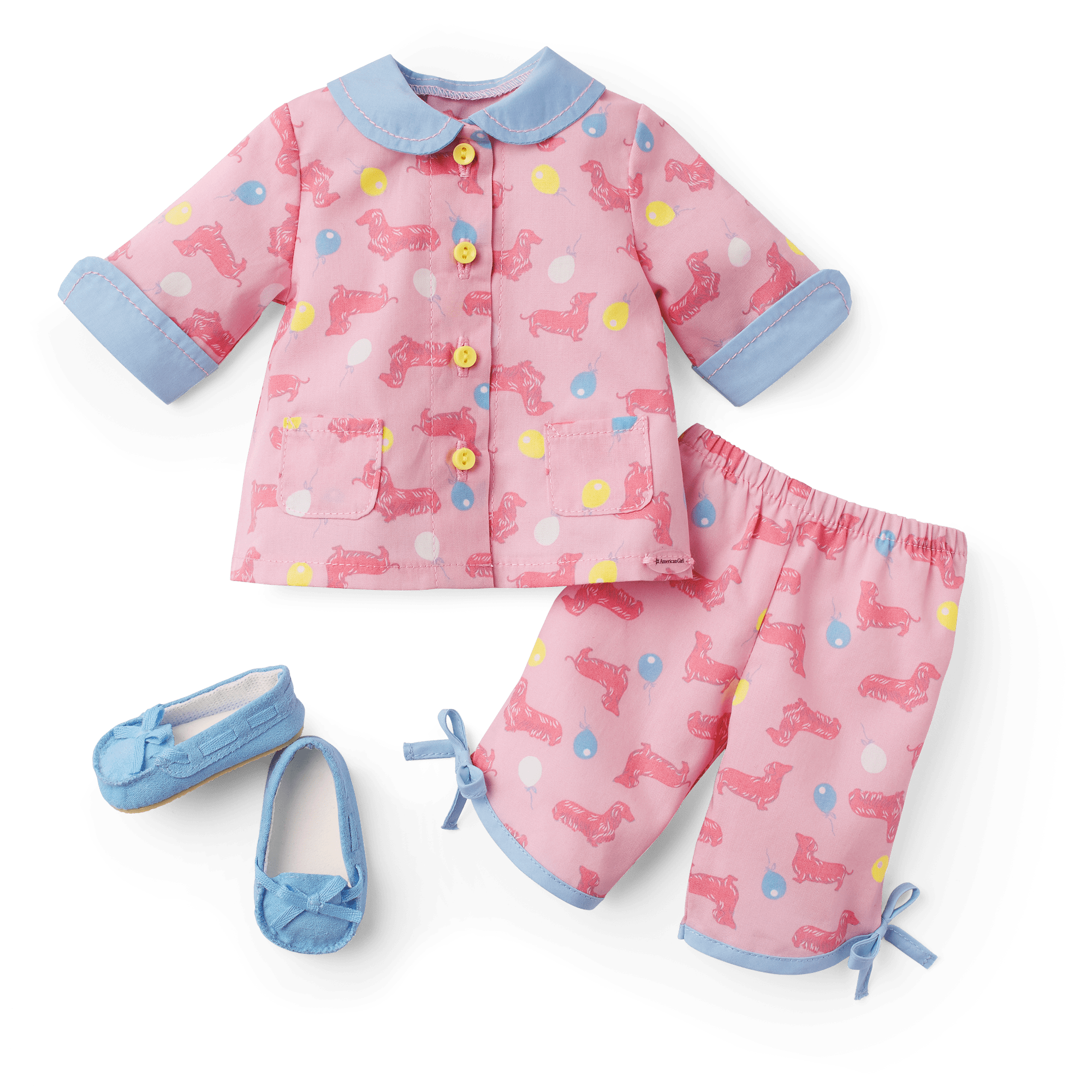 American girl pink pajamas shop