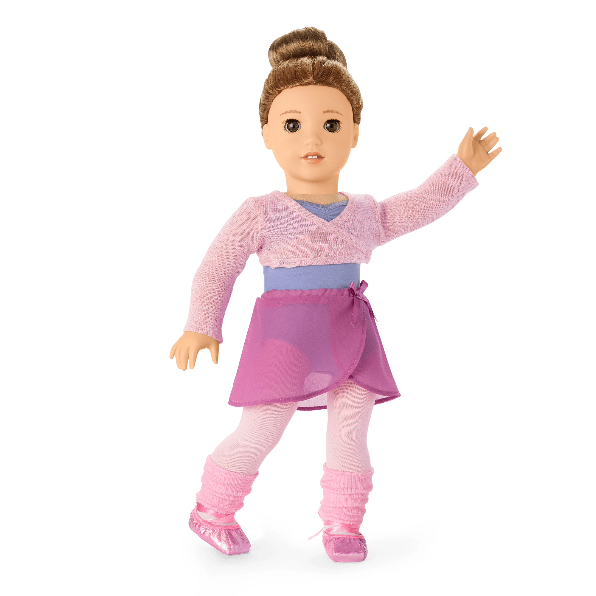 Plié Away Ballet Practice Outfit for Dolls American Girl®