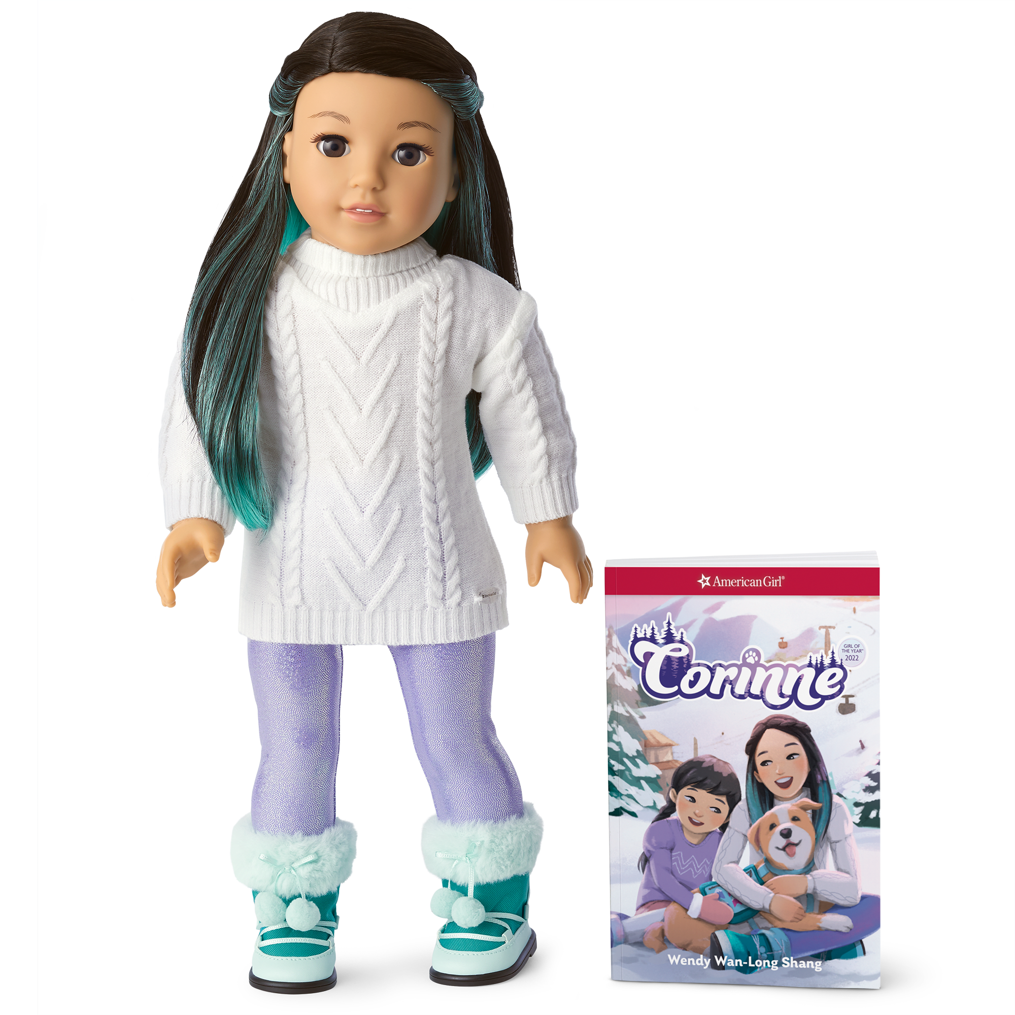 Girl of the Year Corinne Doll Book American Girl