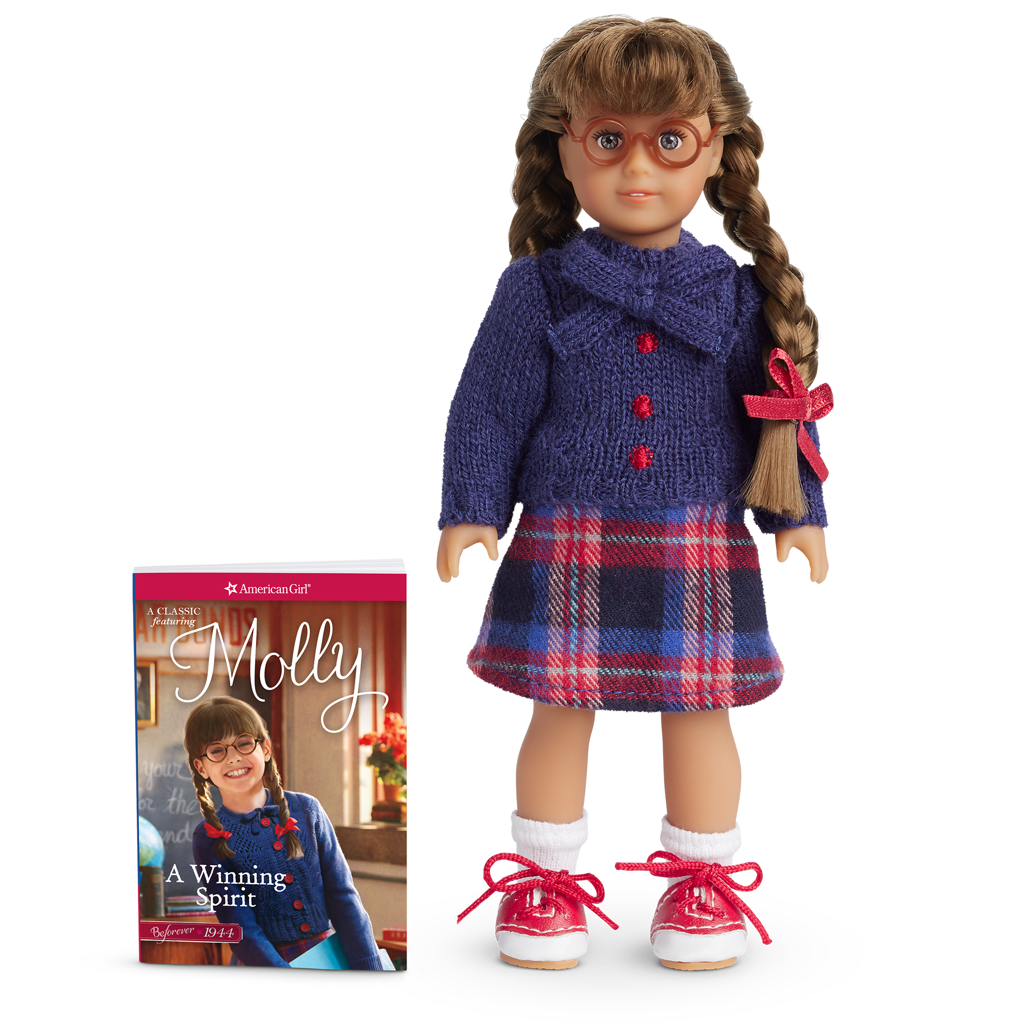 Molly Mini Doll Book American Girl