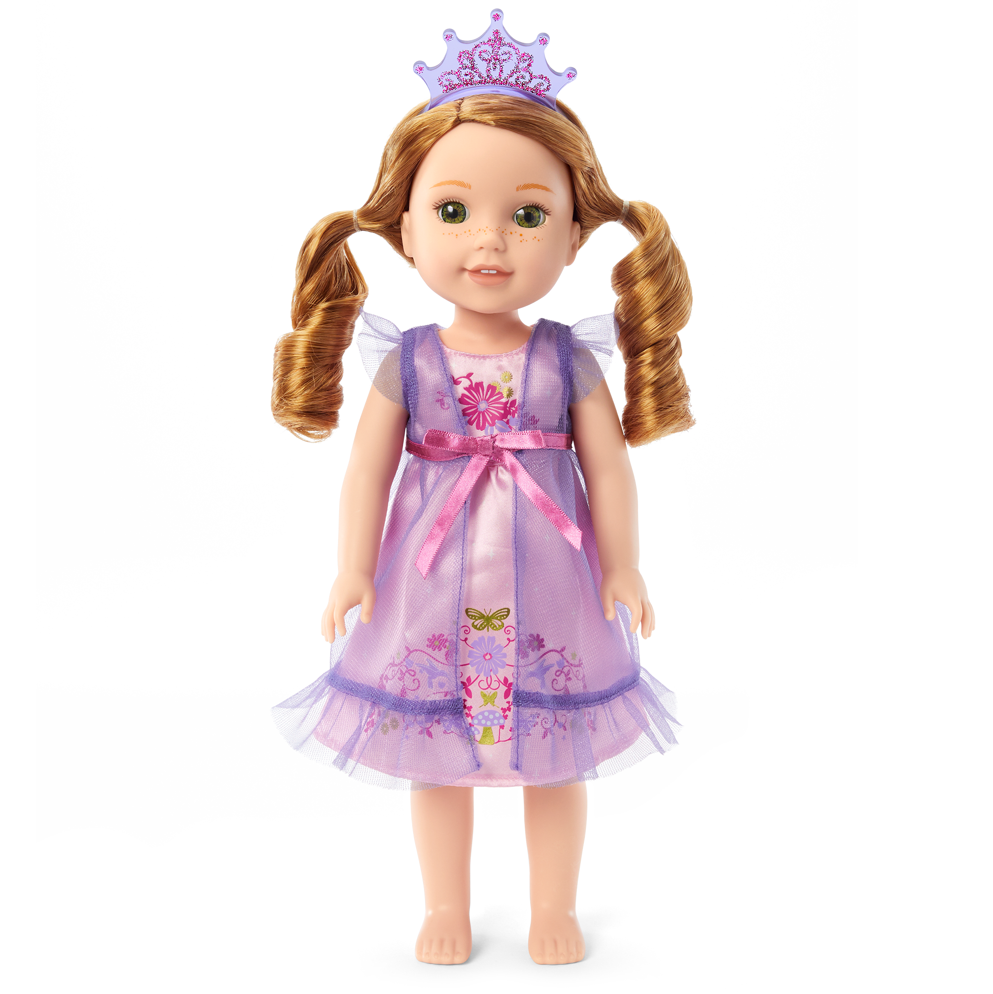 open lace back dress Welliewishers Royal Ruffles Nightie & Robe