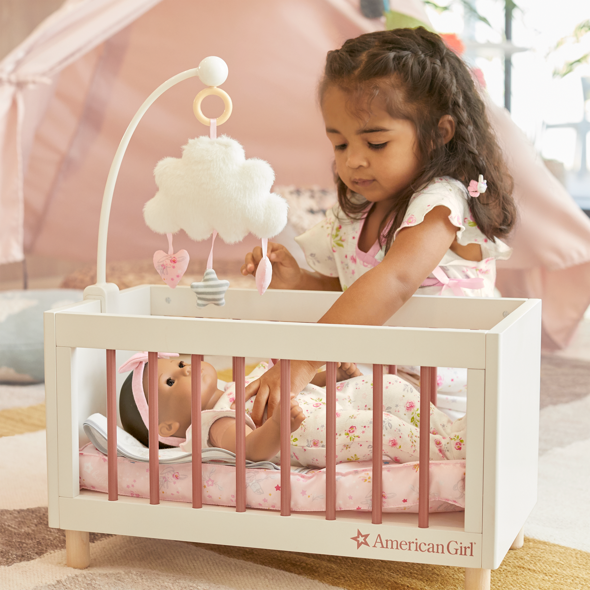 Bitty Baby® Contemporary Crib American Girl - Main Image