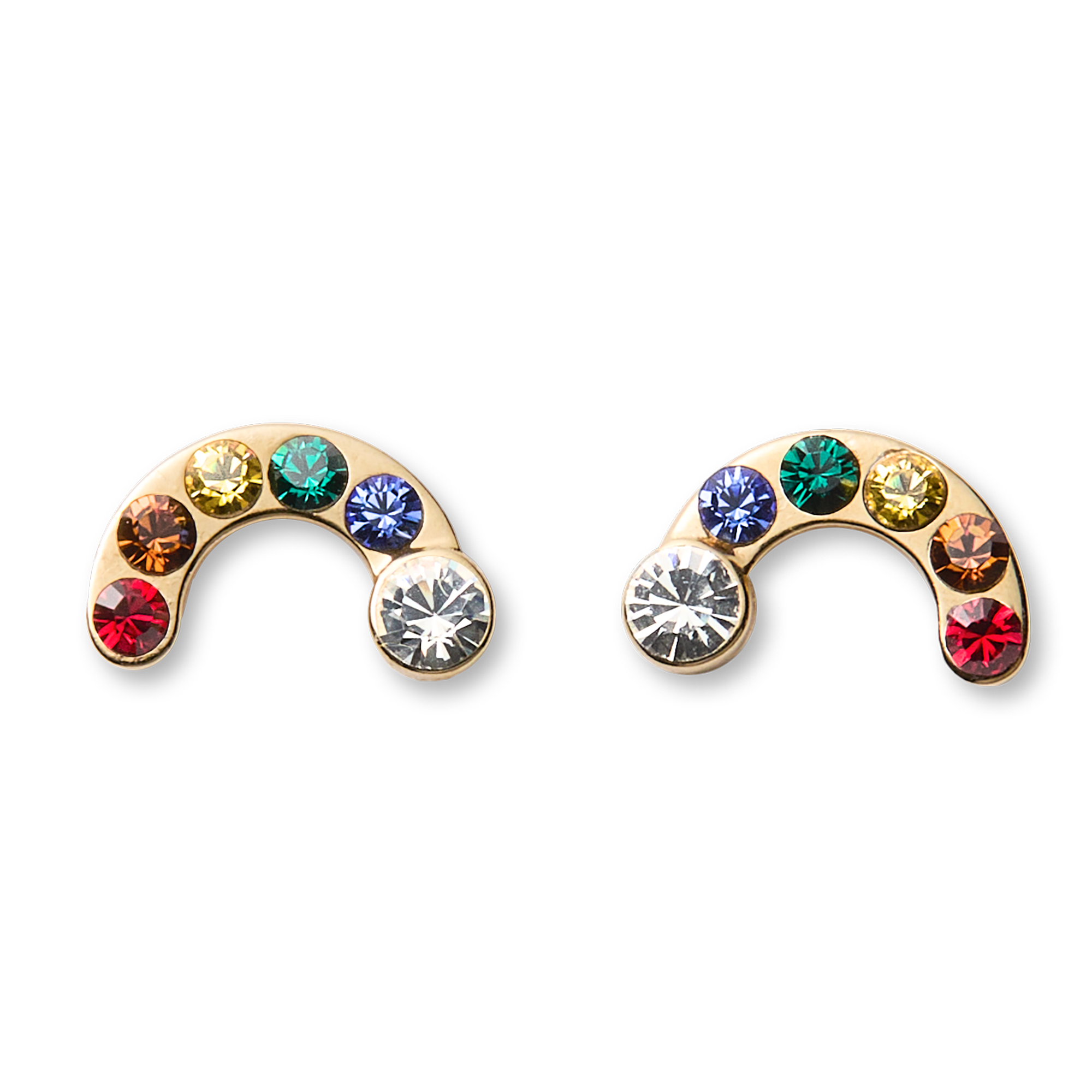 Stephanie Gottlieb Rainbow Earrings for Girls | American Girl® Stephanie Gottlieb Rainbow Earrings for Girls | American Girl®