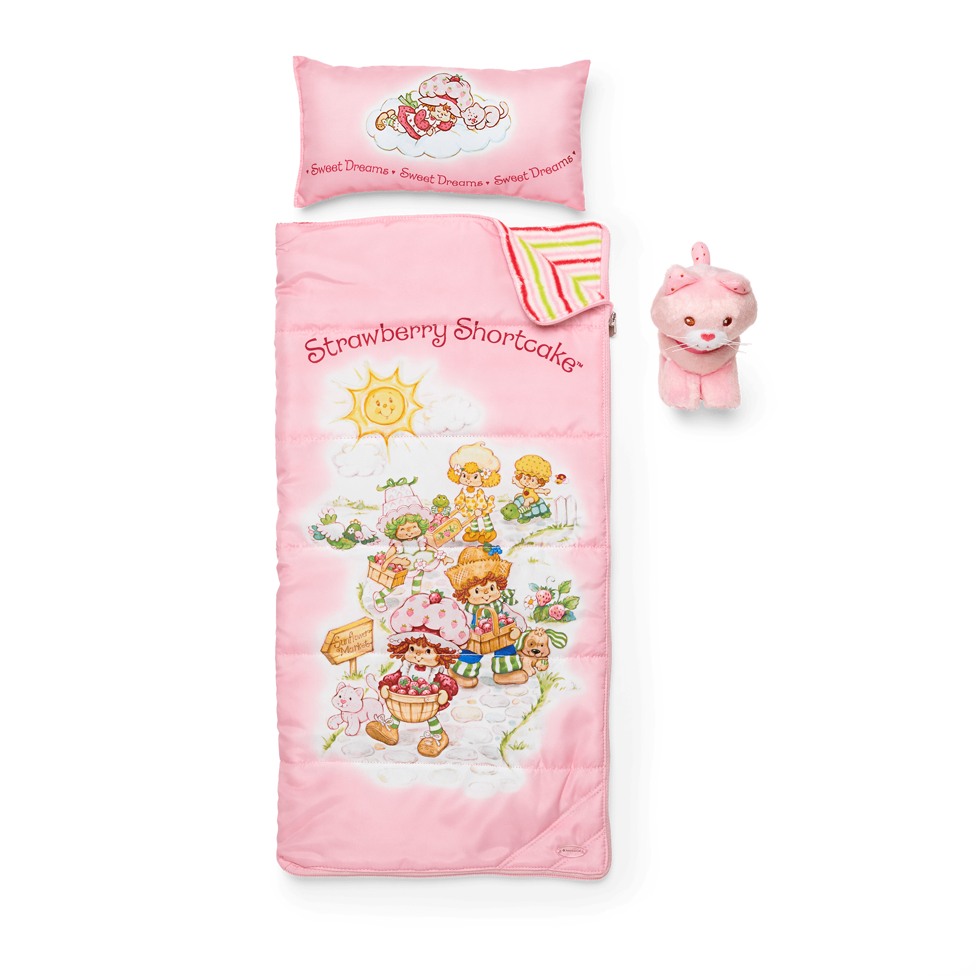 Courtney s Strawberry Shortcake Sleeping Bag Set American Girl