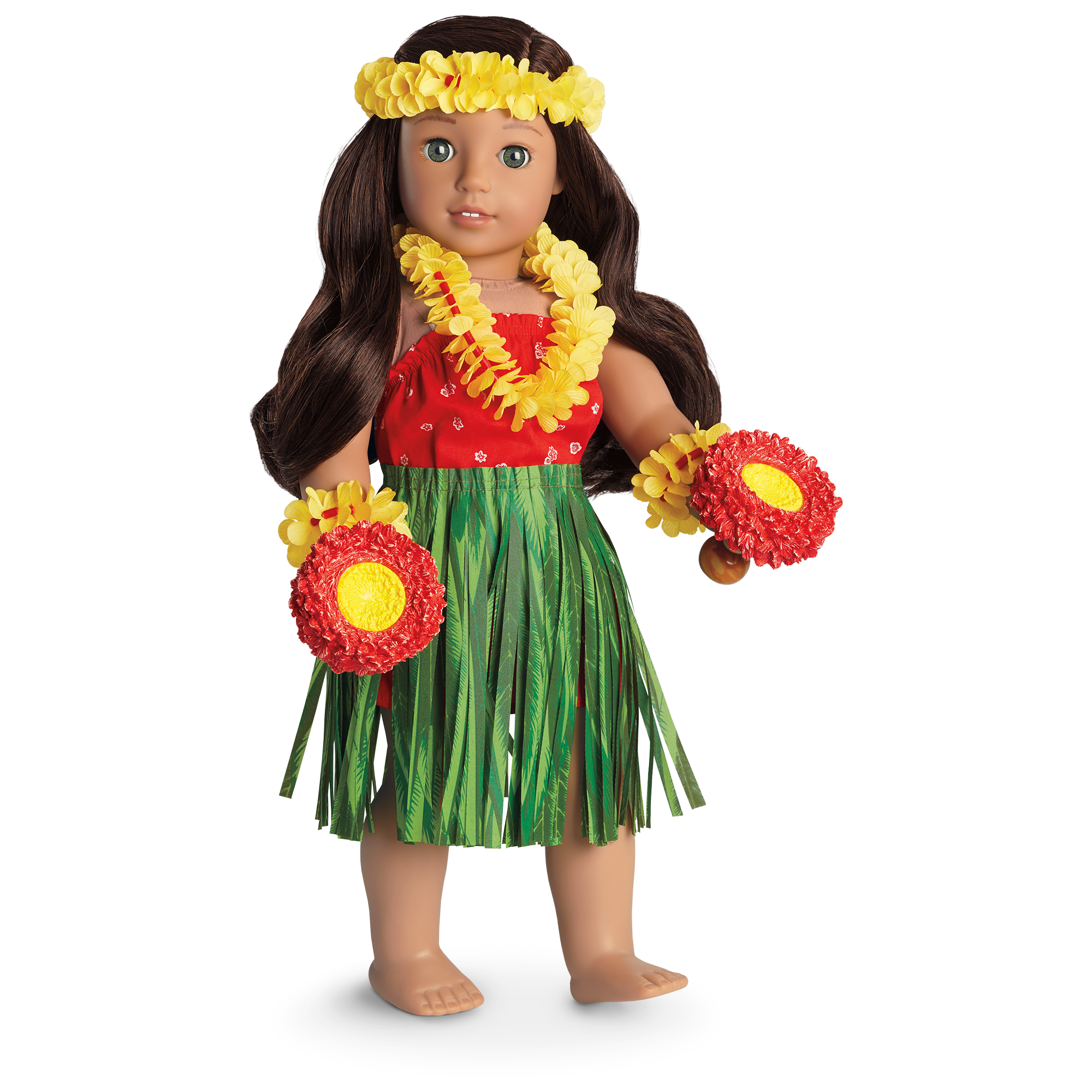 Nanea's Hula Outfit for 18-inch Dolls American Girl