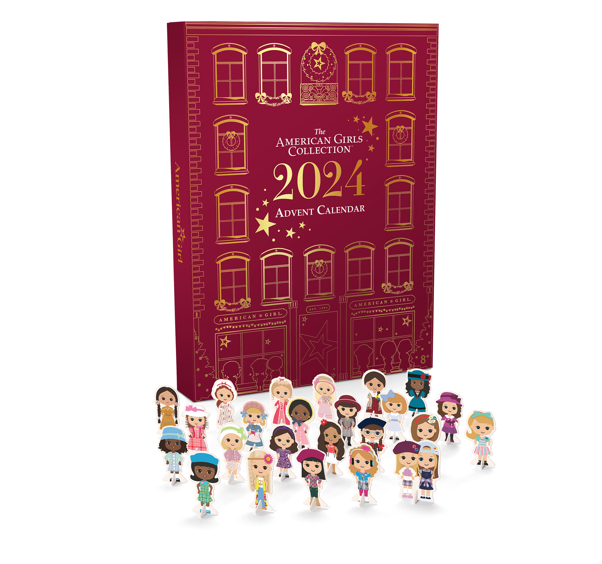 The American Girls Collection™ 2024 Advent Calendar | American Girl® the-american-girls-collection-2024-advent-calendar-american-girl