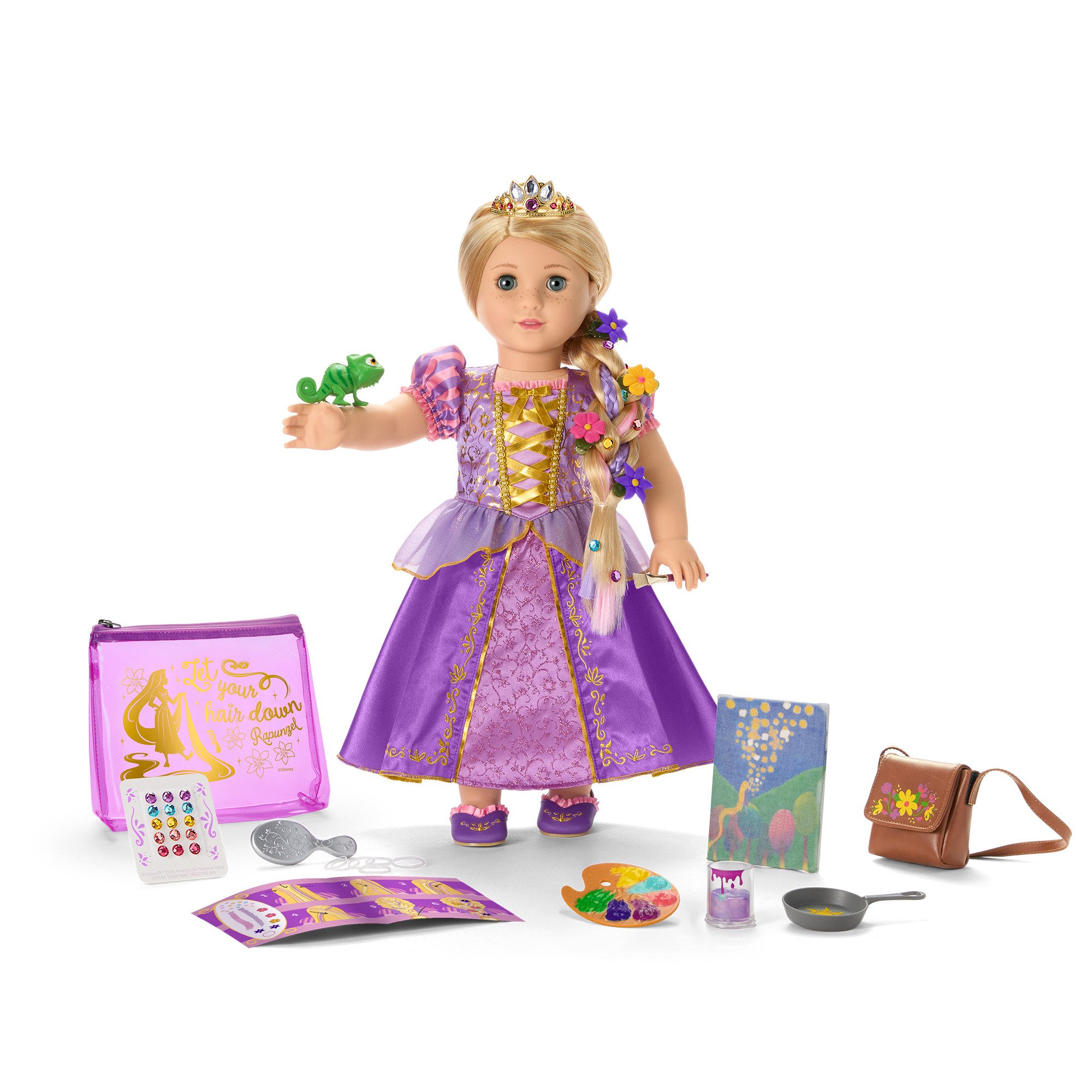 American Girl® Disney Princess Rapunzel Doll Story Bundle