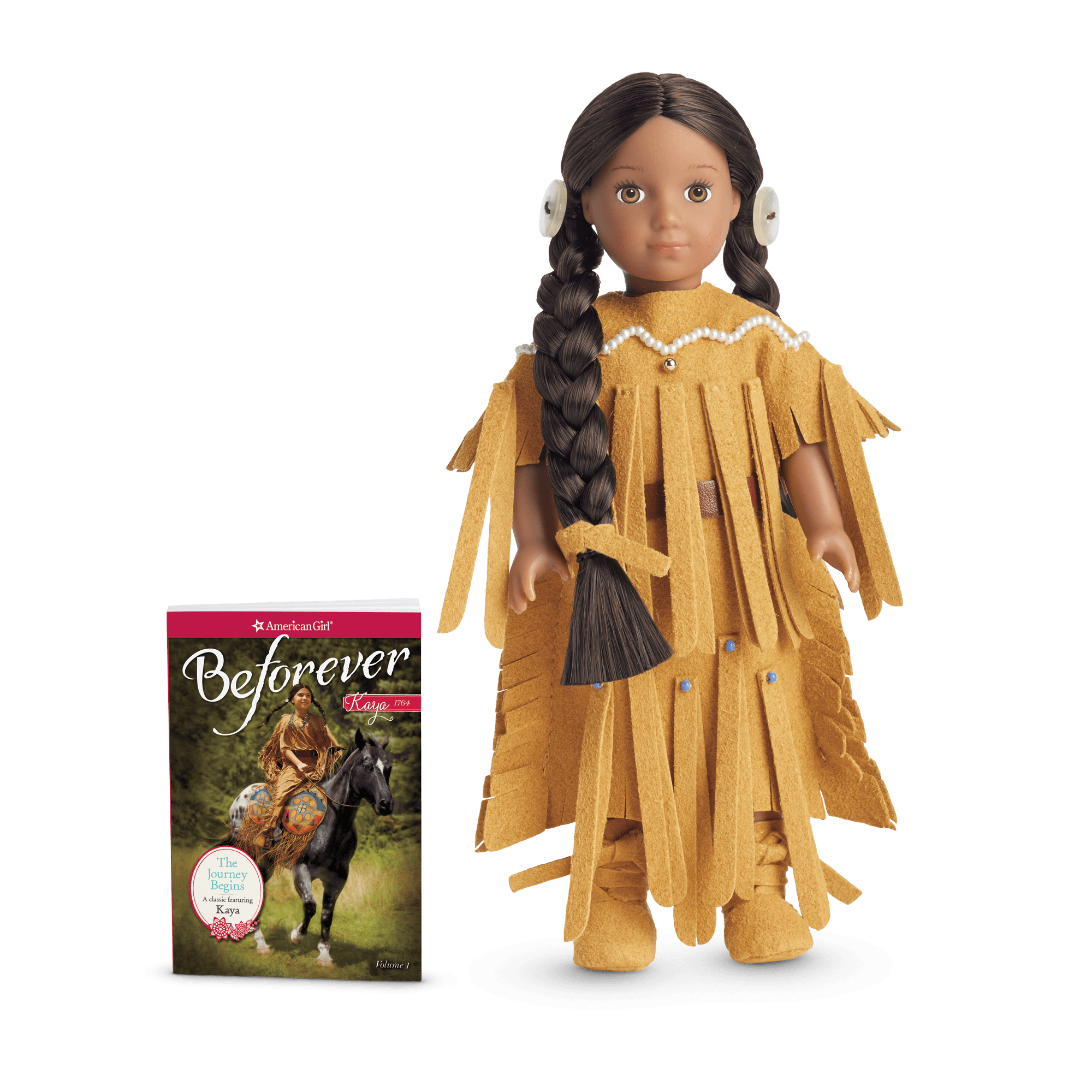 Kaya Mini Doll Book Beforever American Girl