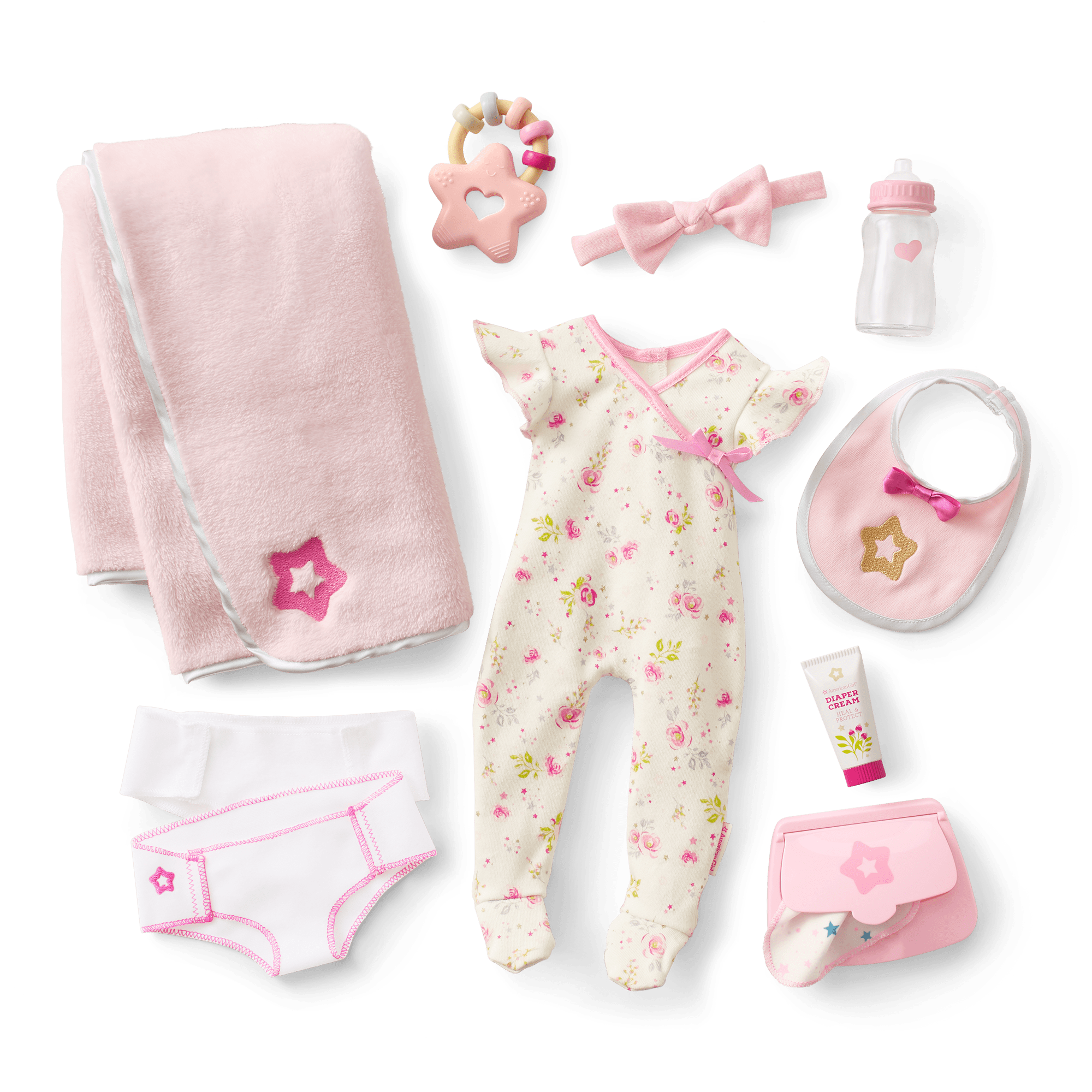 Bitty Baby Doll 5 Care Play Set American Girl