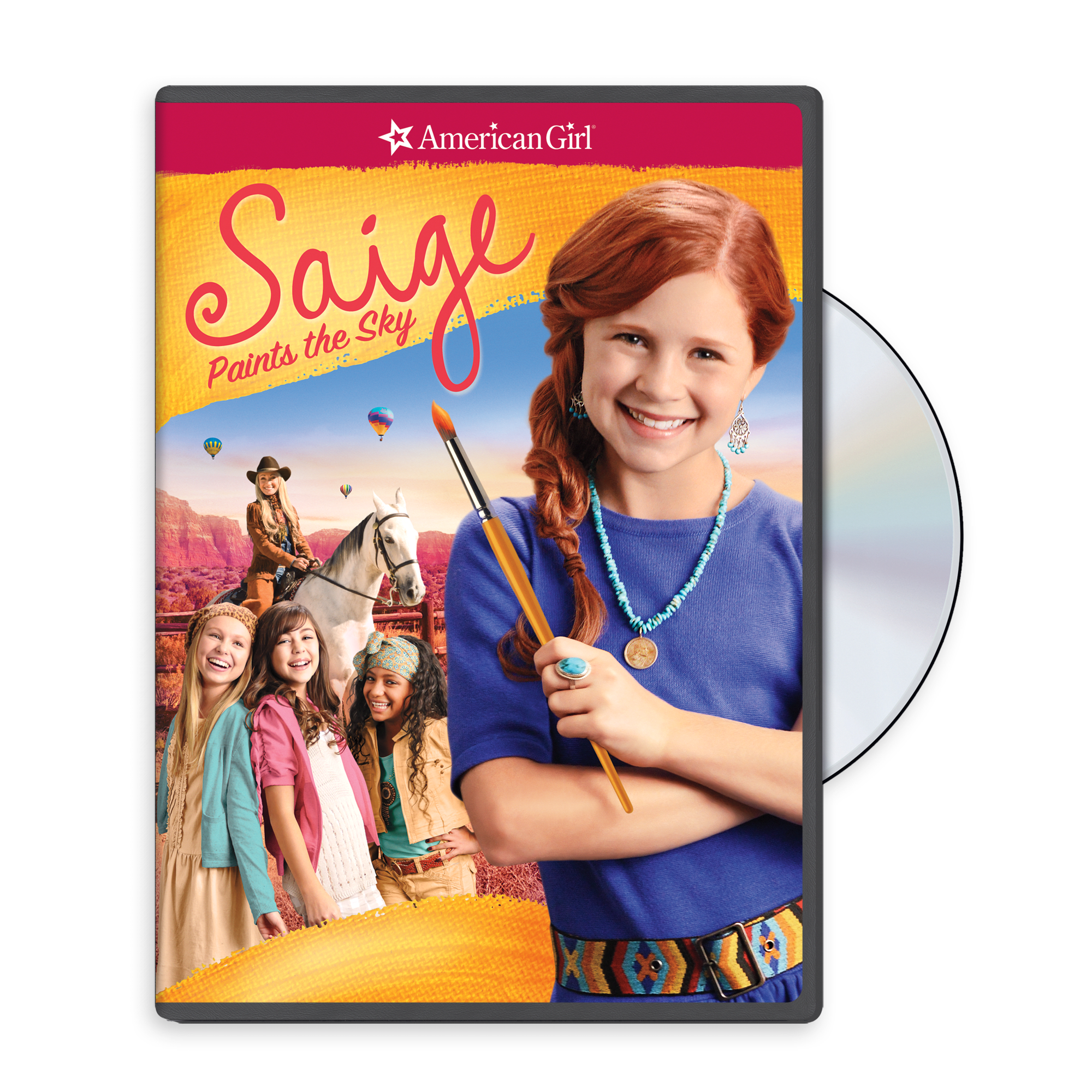Saige Paints the Sky DVD Girl of the Year American Girl