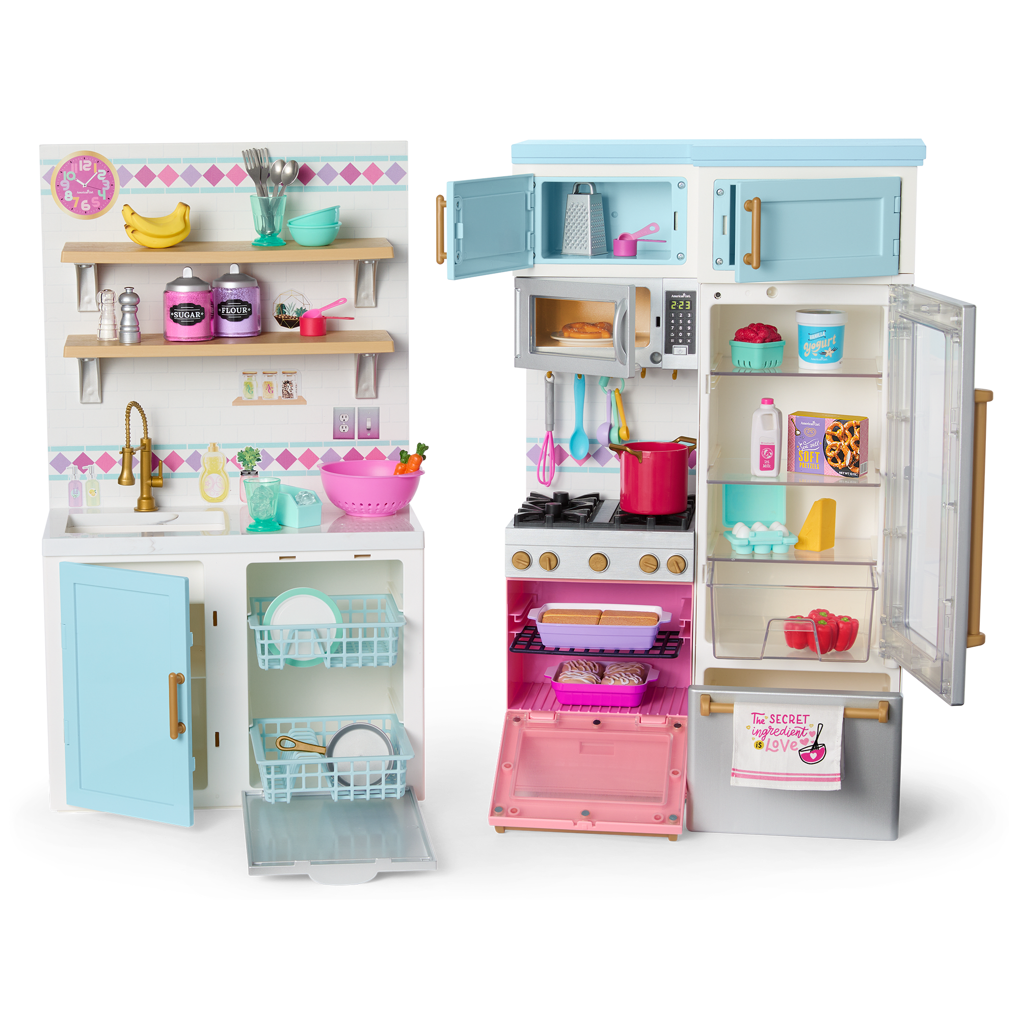 Gourmet Kitchen for 18-inch Dolls | American Girl Gourmet Kitchen for 18-inch Dolls | American Girl