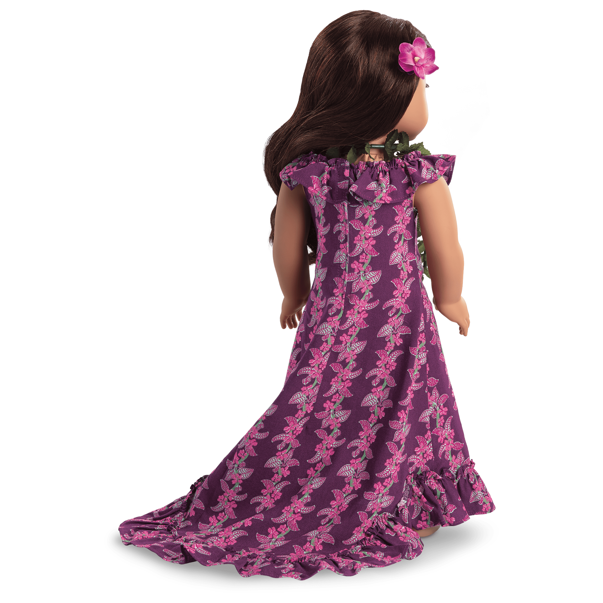 Nanea's Holoku Dress for 18-inch Dolls
