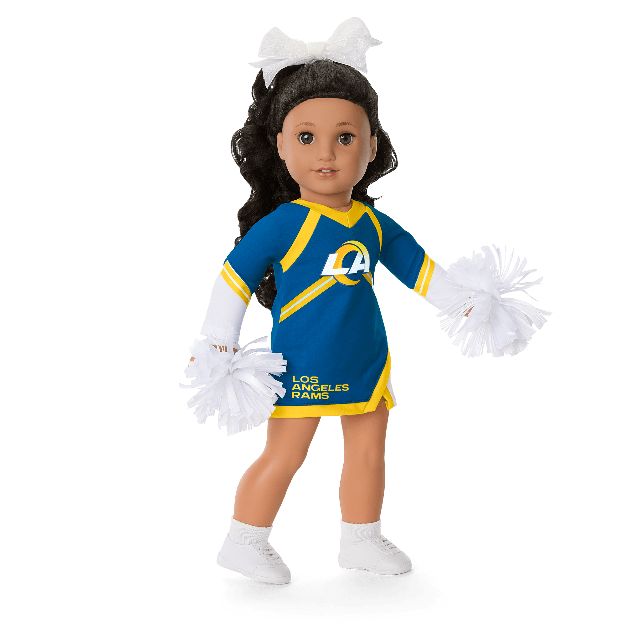 NFL Los Angeles Rams Cheer Uniform for Dolls