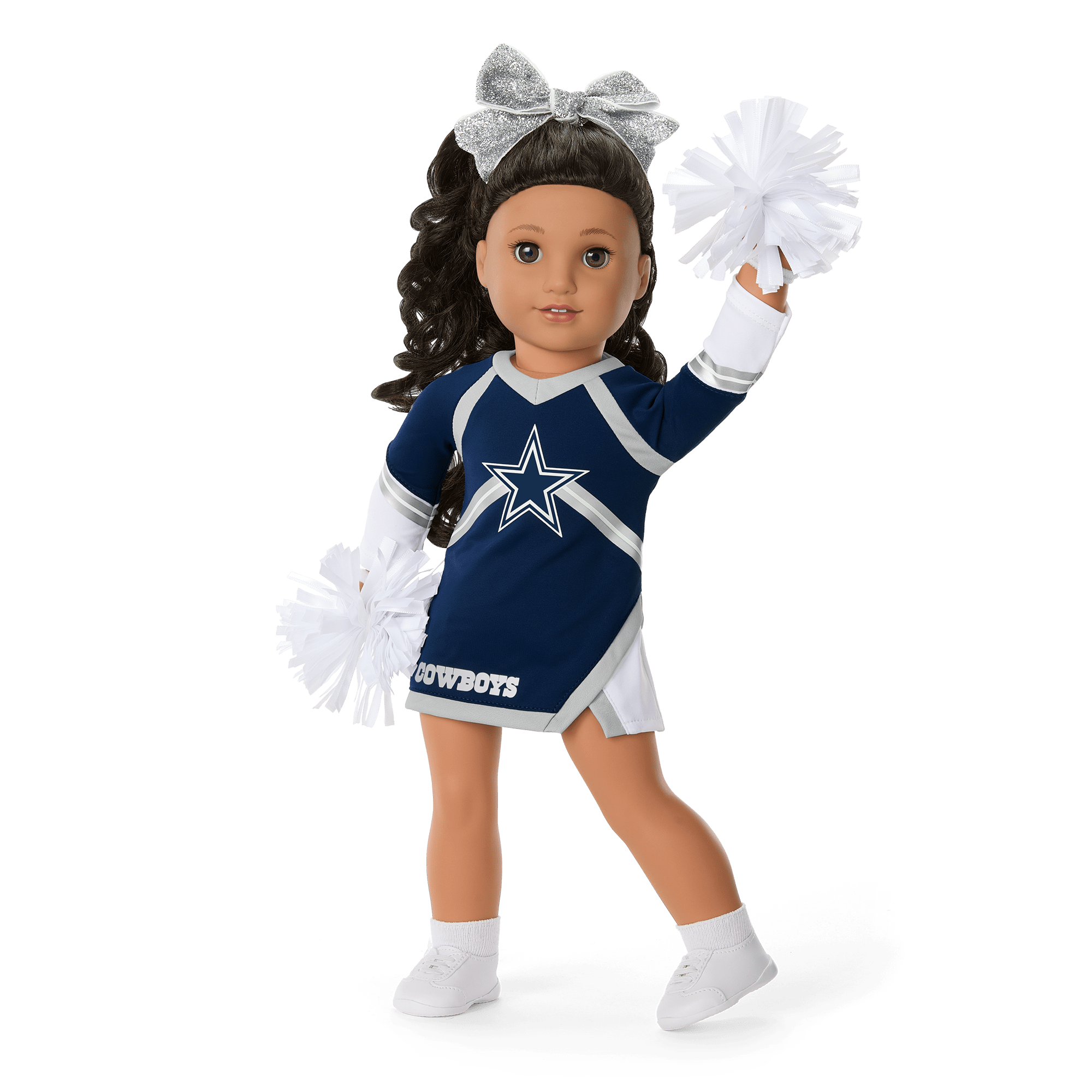 NFL Dallas Cowboys Cheer Uniform for Dolls