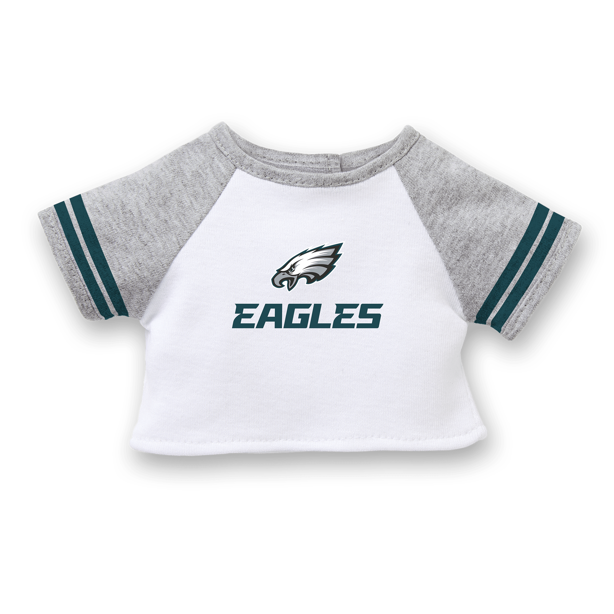 American Girl x NFL Philadelphia Eagles Fan Tee for 18-inch Dolls