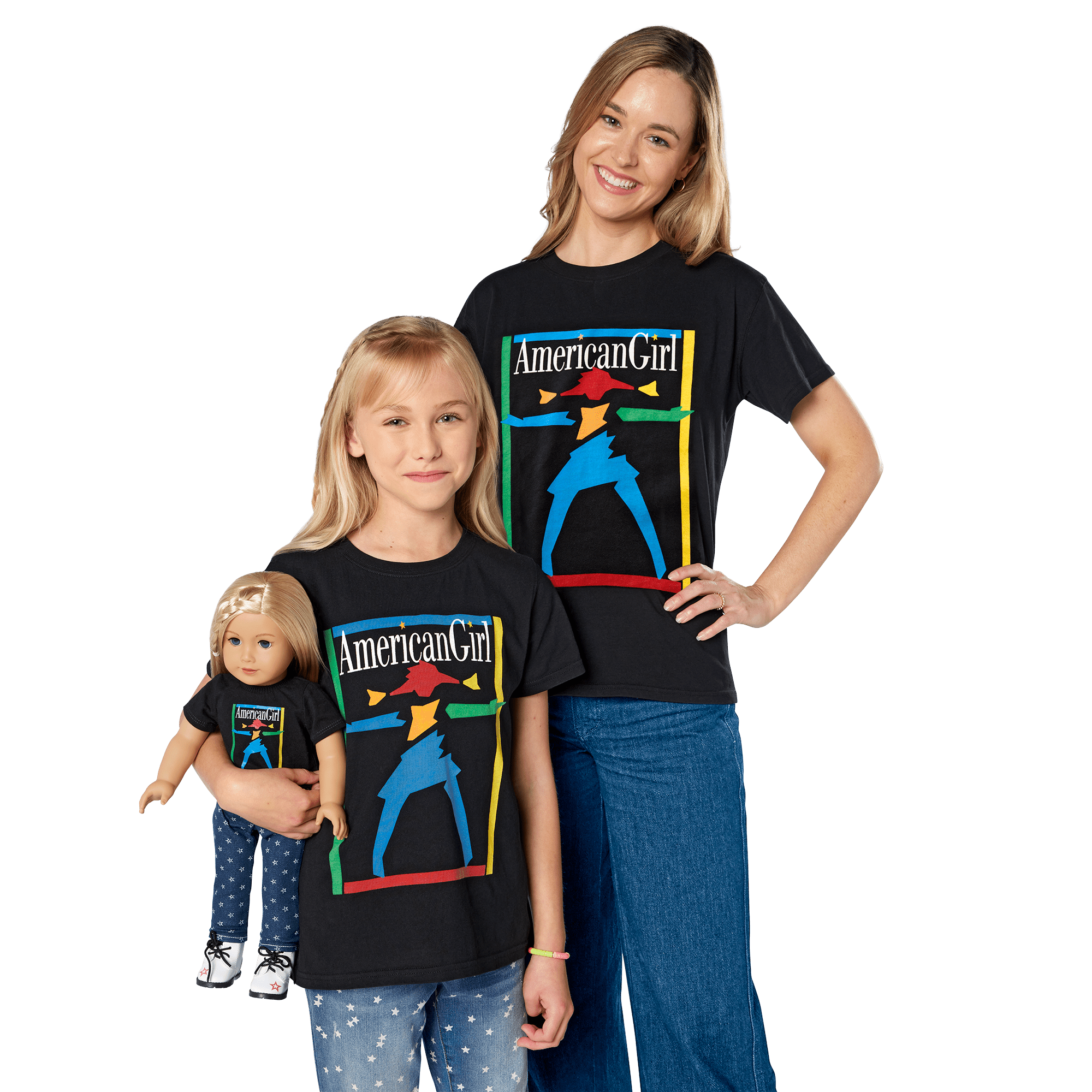American Girl Today™ Tees for Adults, Girls & 18-inch Dolls (Historical Characters)